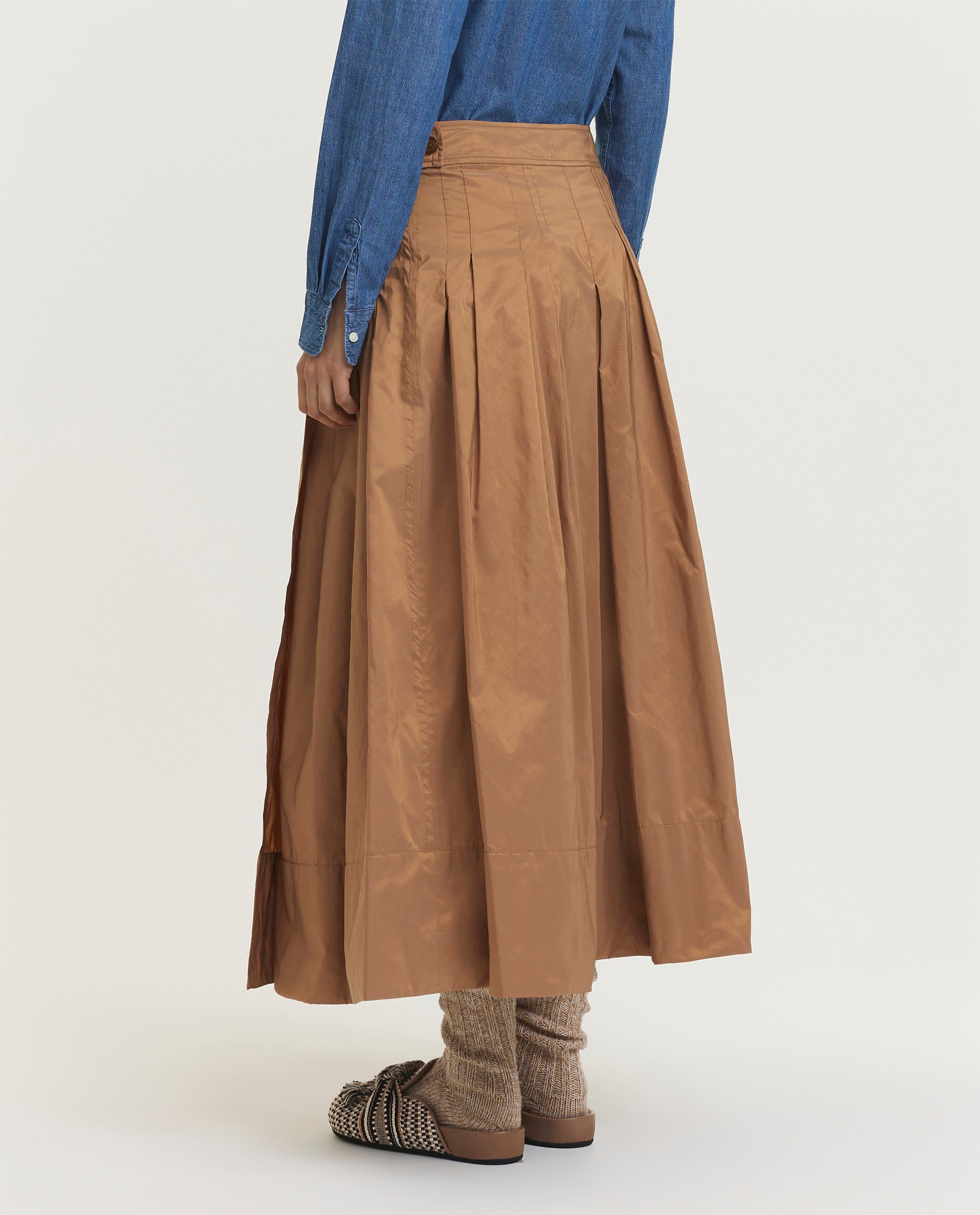 Pleated skirt