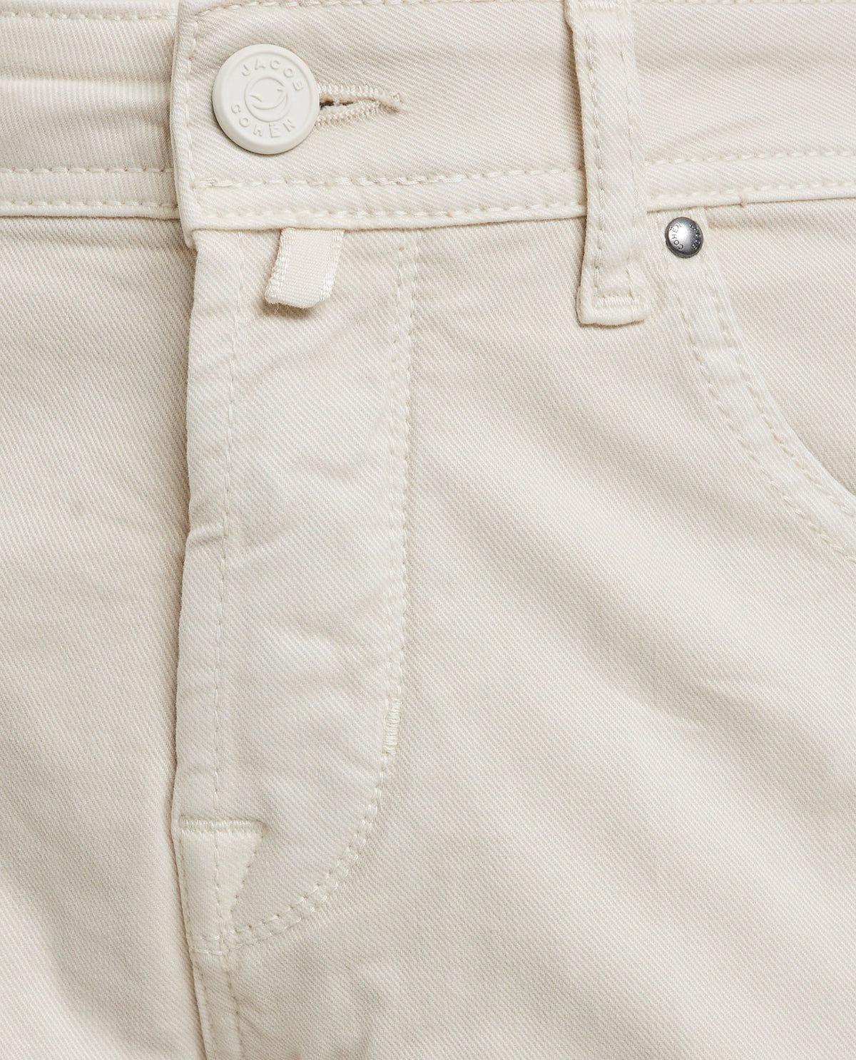 Slim Carrot Scott Broek - Ecru