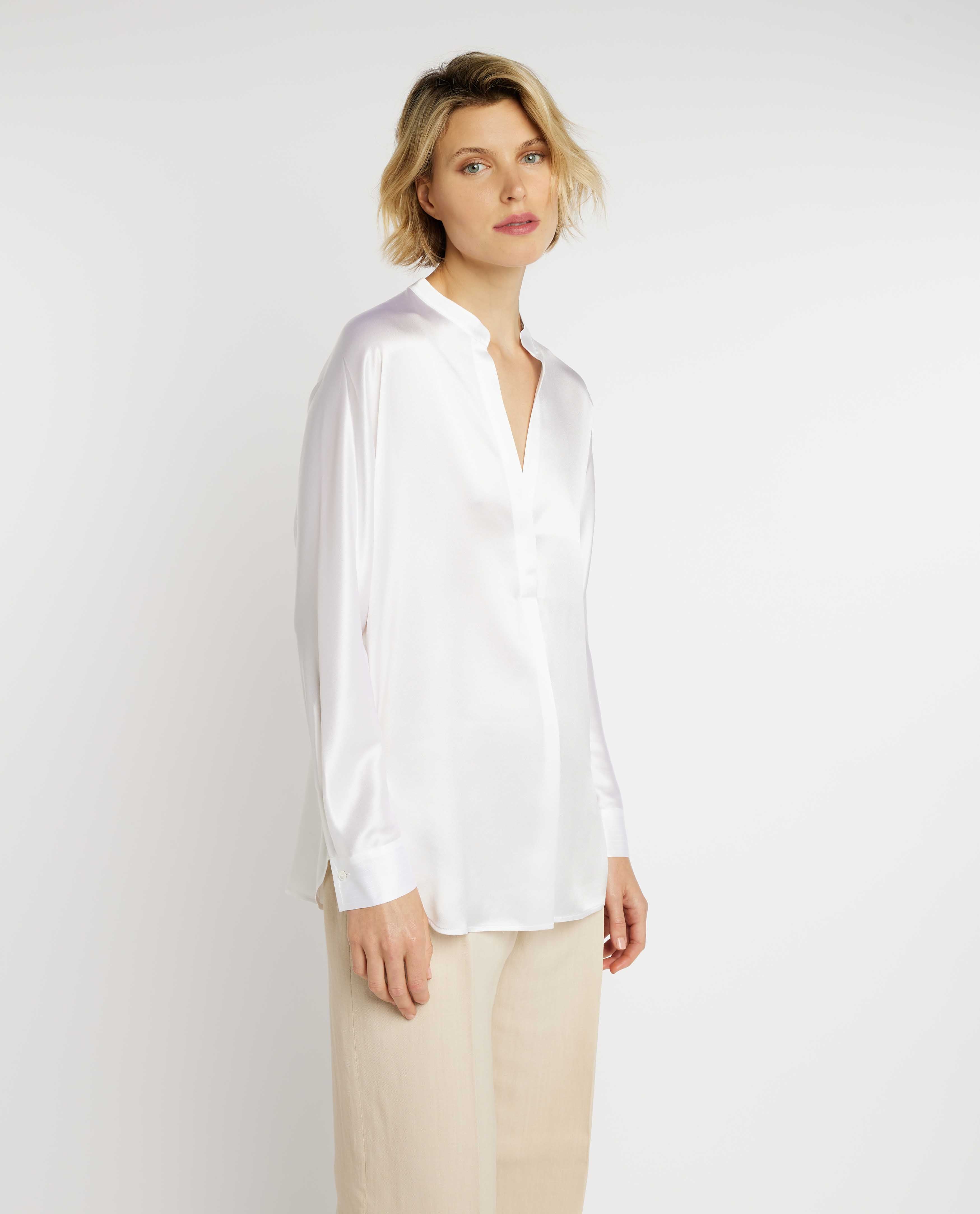 Zijden blouse