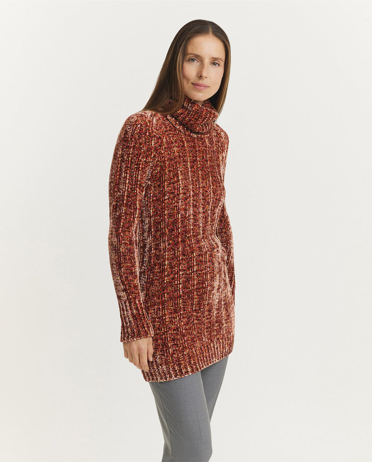 Long Tagik Turtleneck Sweater