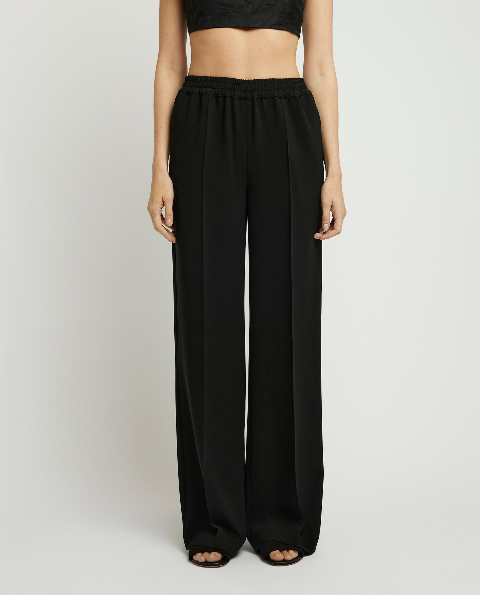 Wide leg trousers