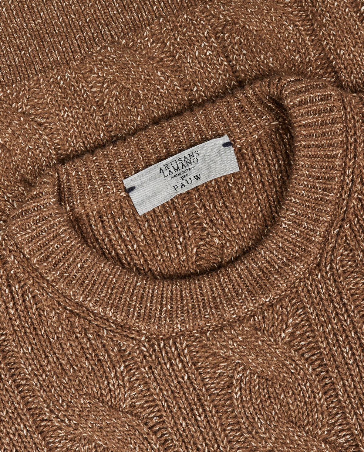 Cashmere Cable Crewneck