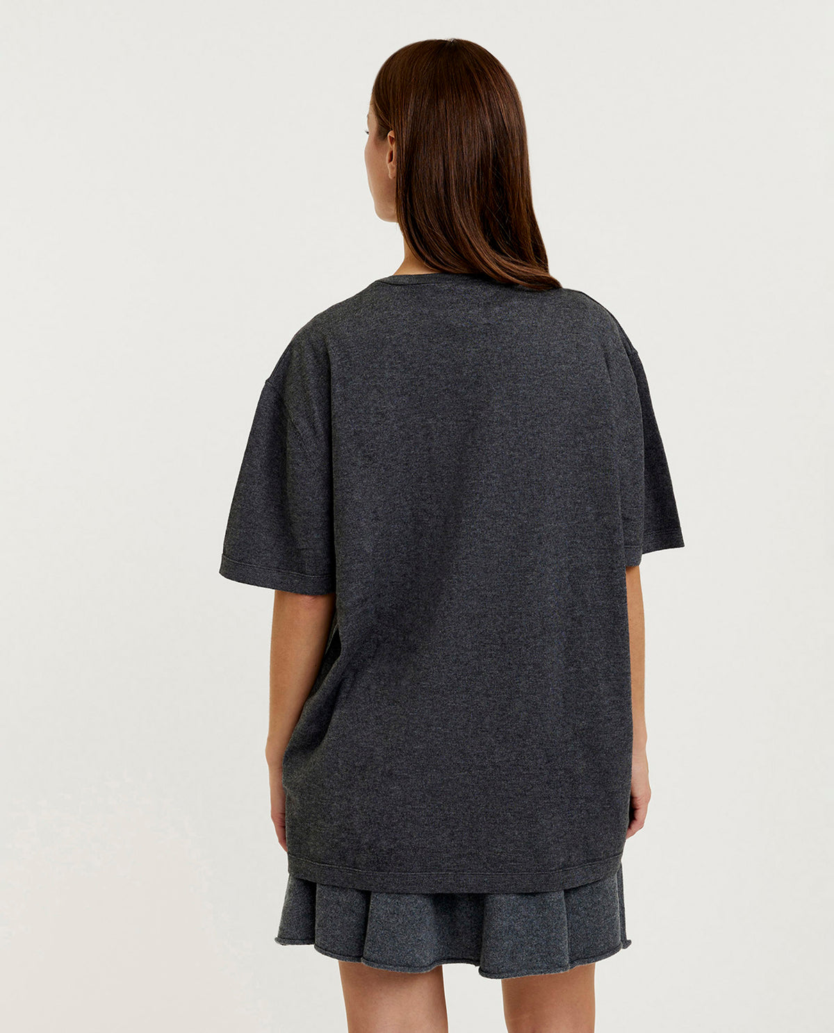 Cotton-cashmere t-shirt