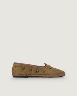 Fluwelen loafers