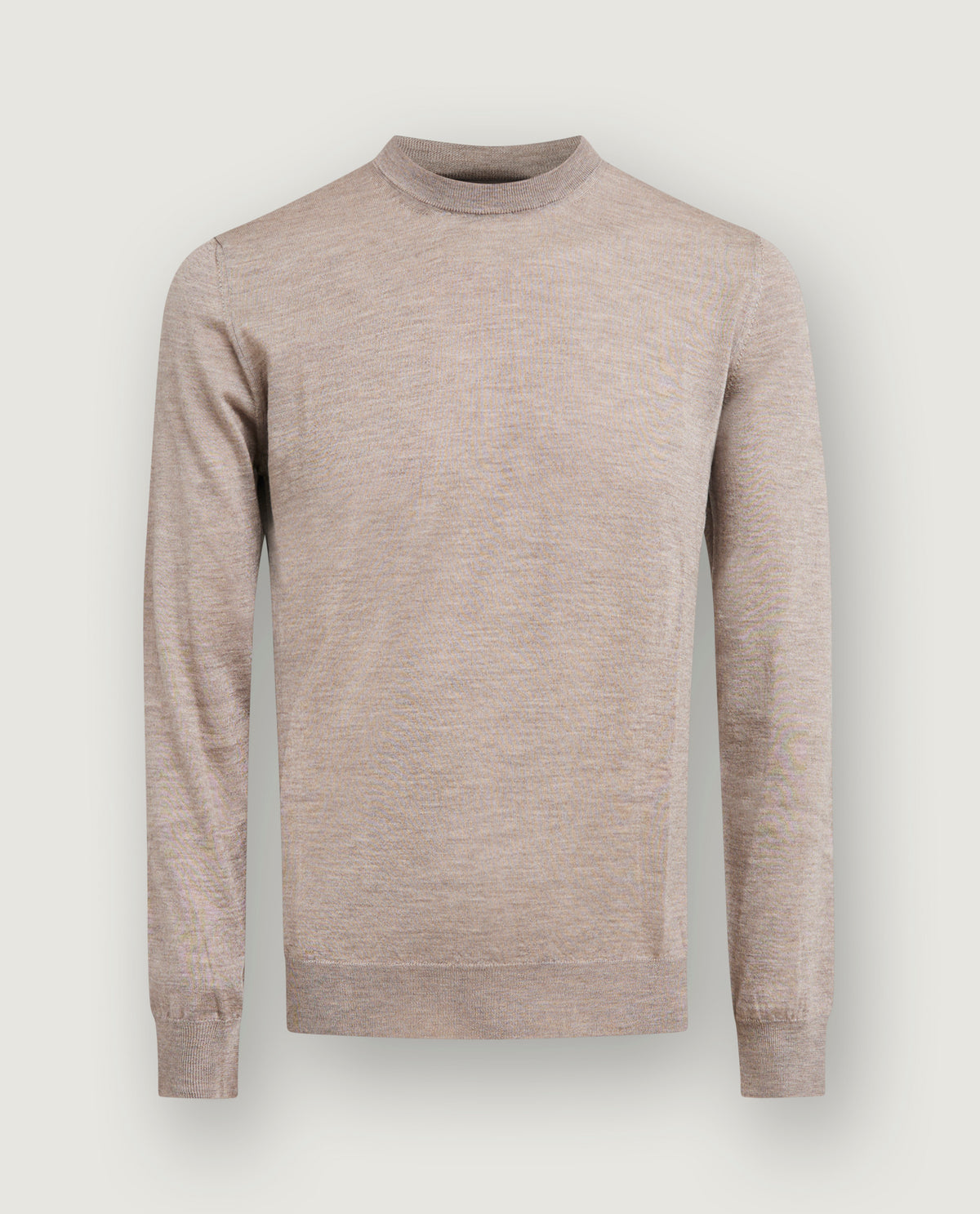 Cashmere Zijden Trui - Lichtbruin