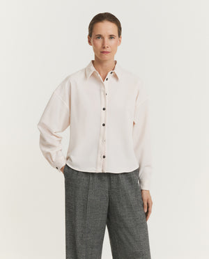 Slight Cropped Blouse