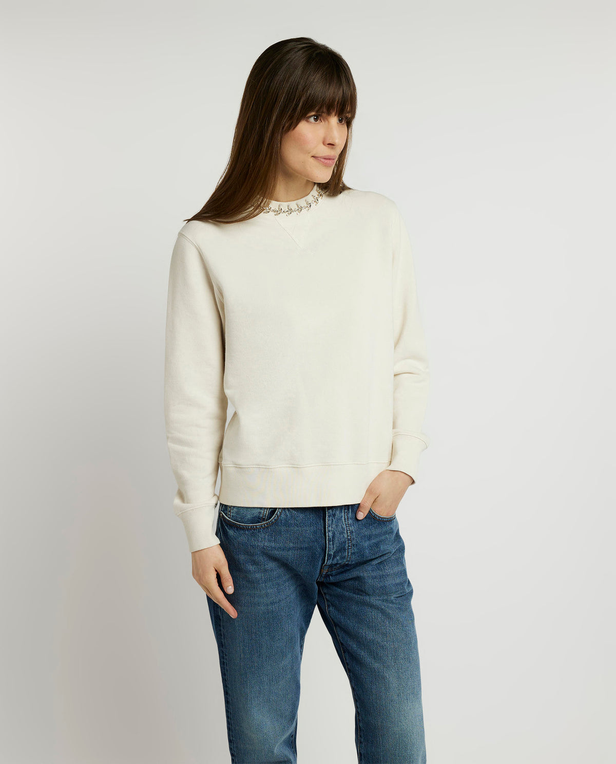 Cotton sweater