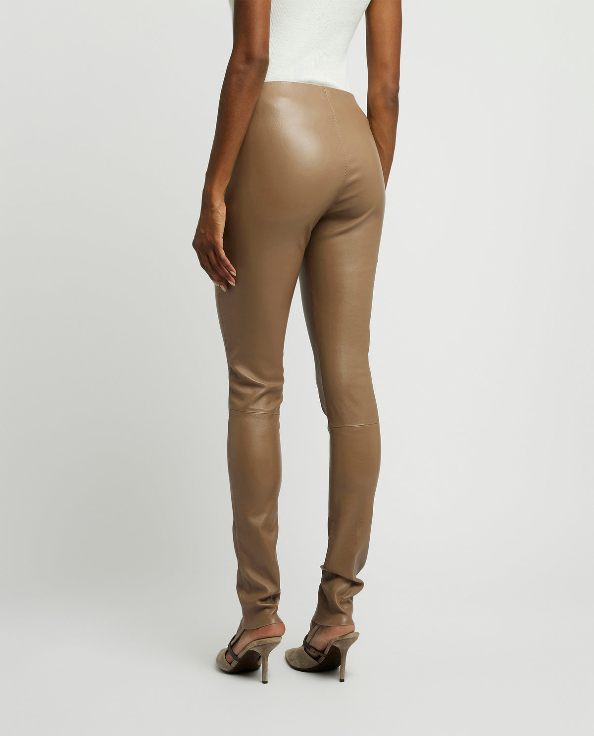 Leather legging