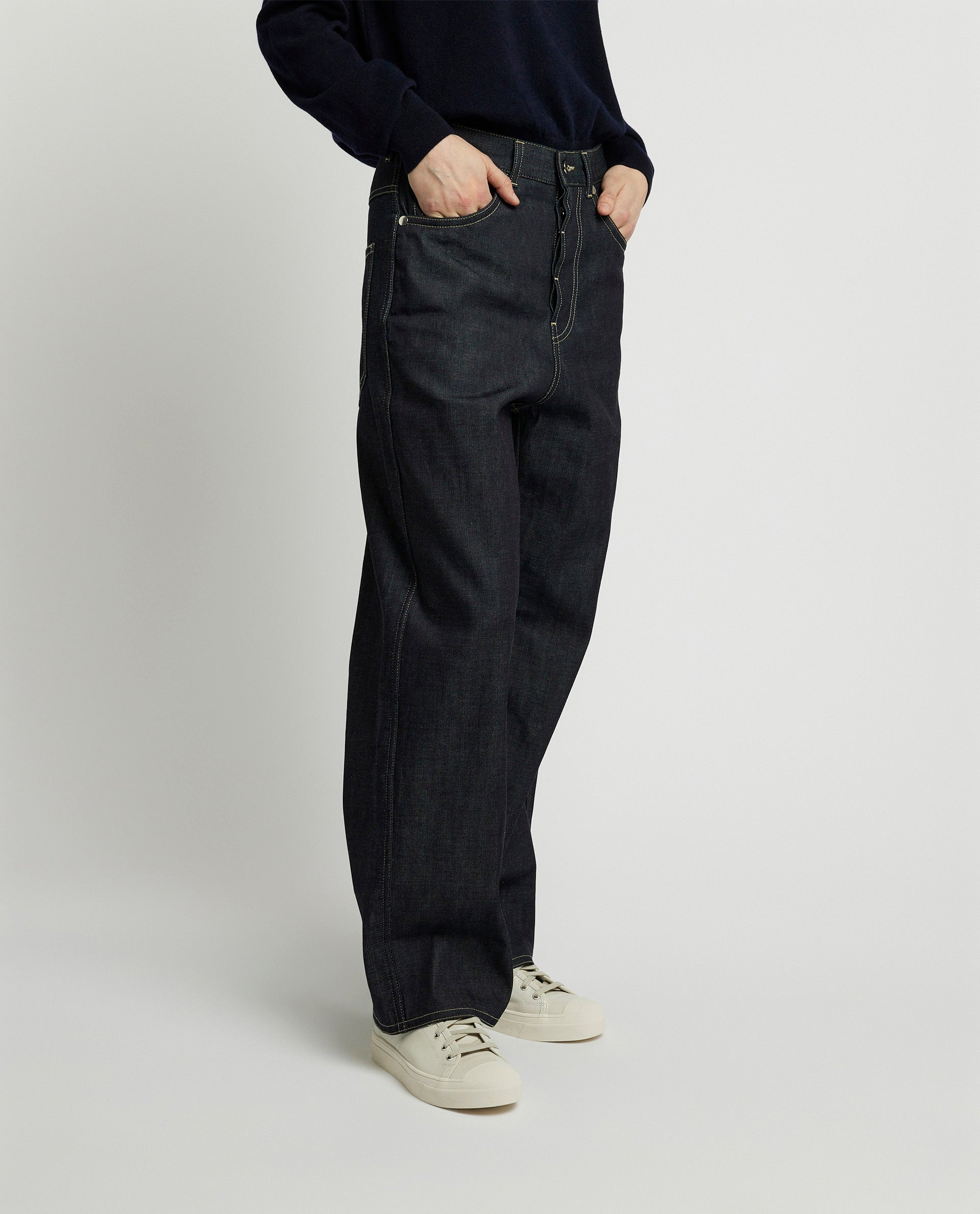 Baggy katoenen broek