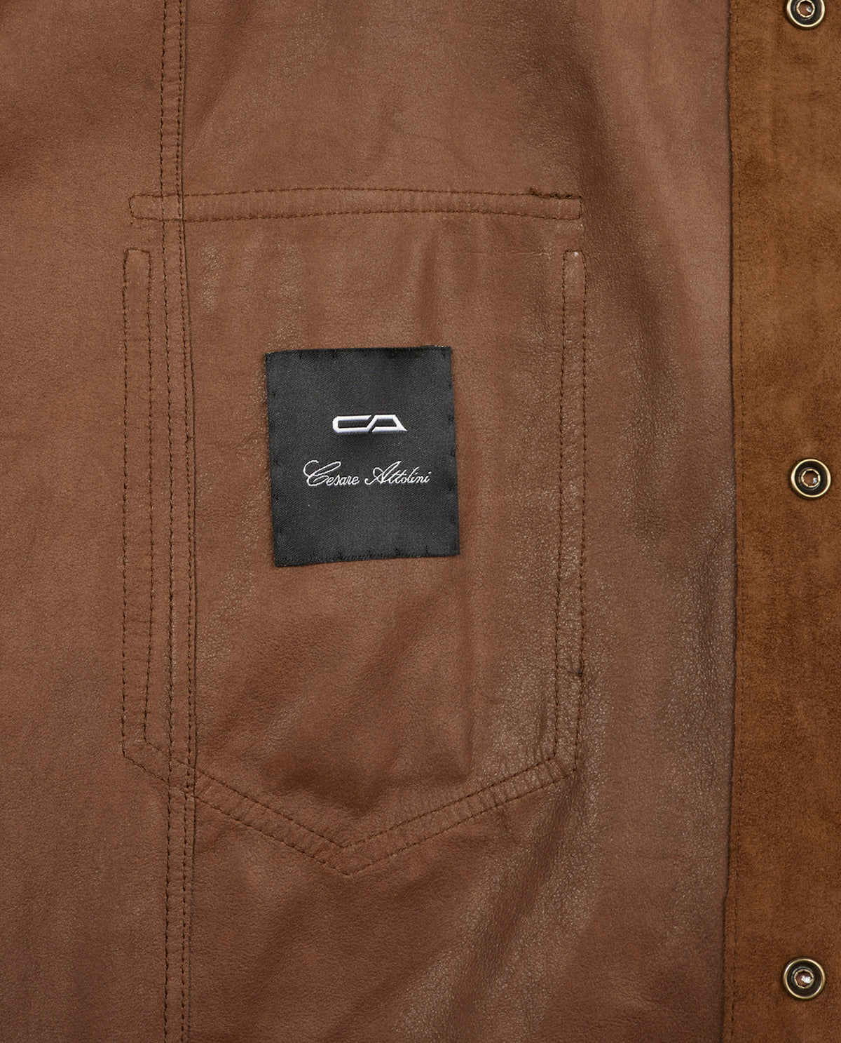 Suede Overshirt - Bruin