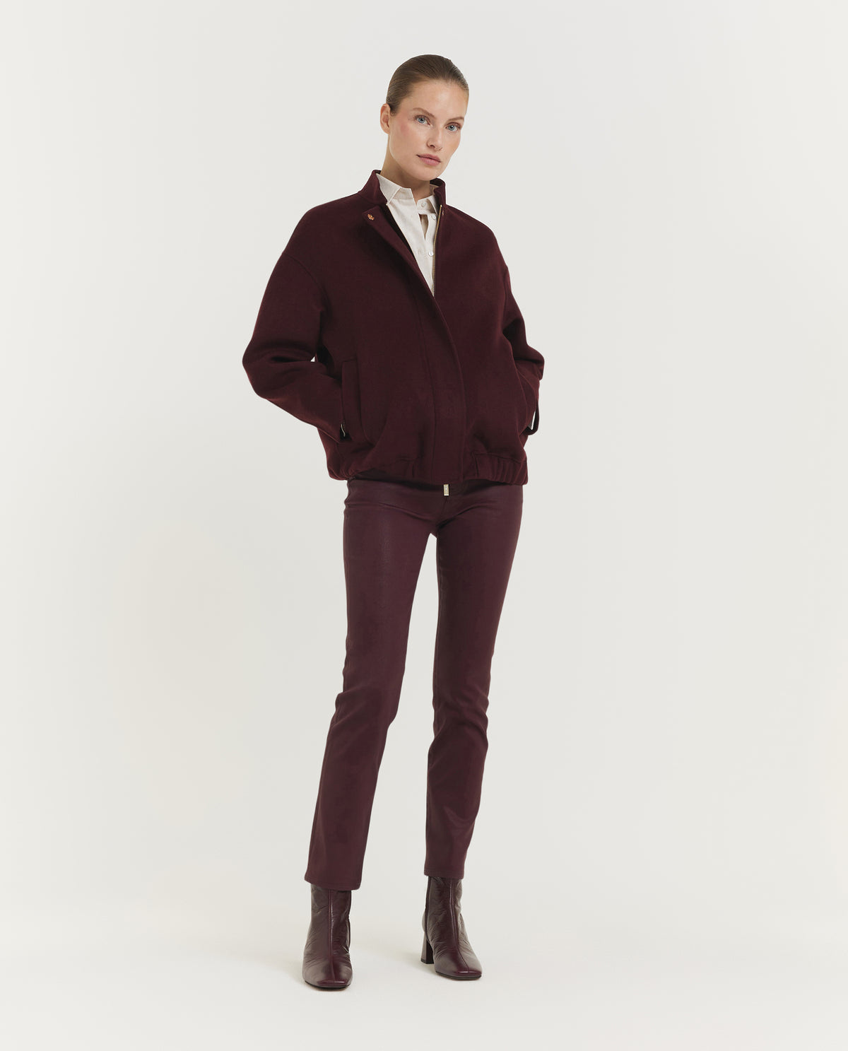 Slim-Fit Jeans - Rood