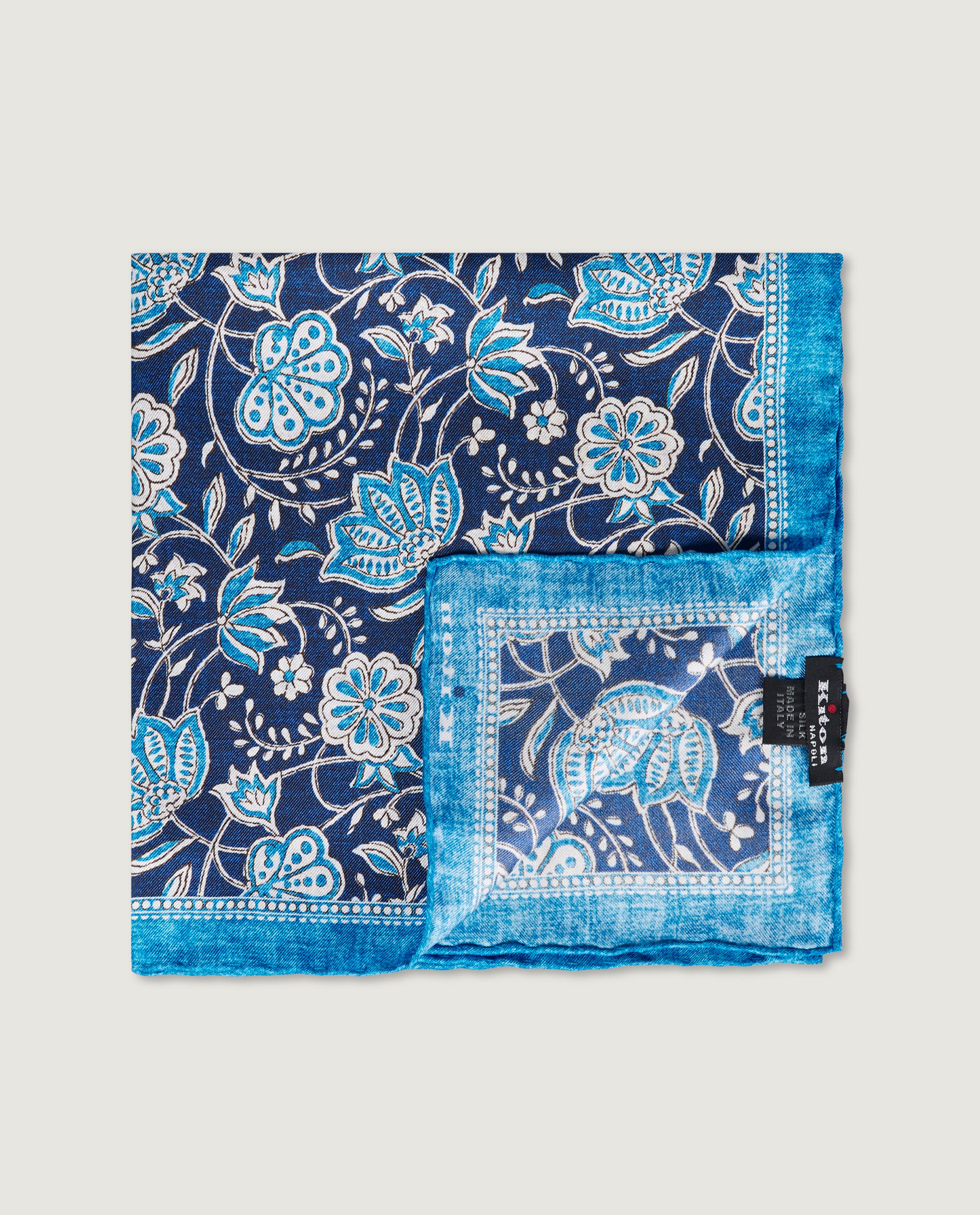 Printed Silk Pocket Square