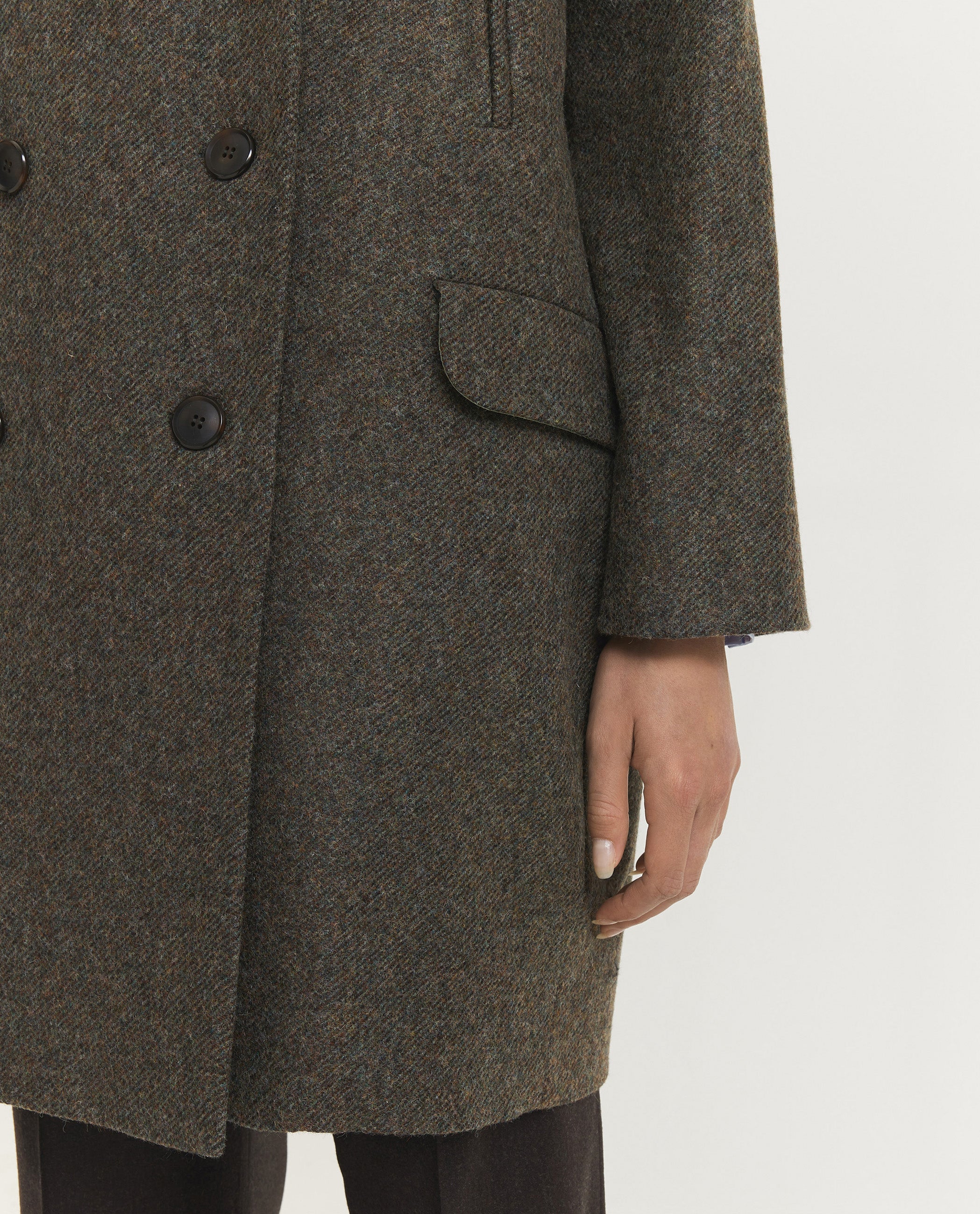 Double-Breasted Coat