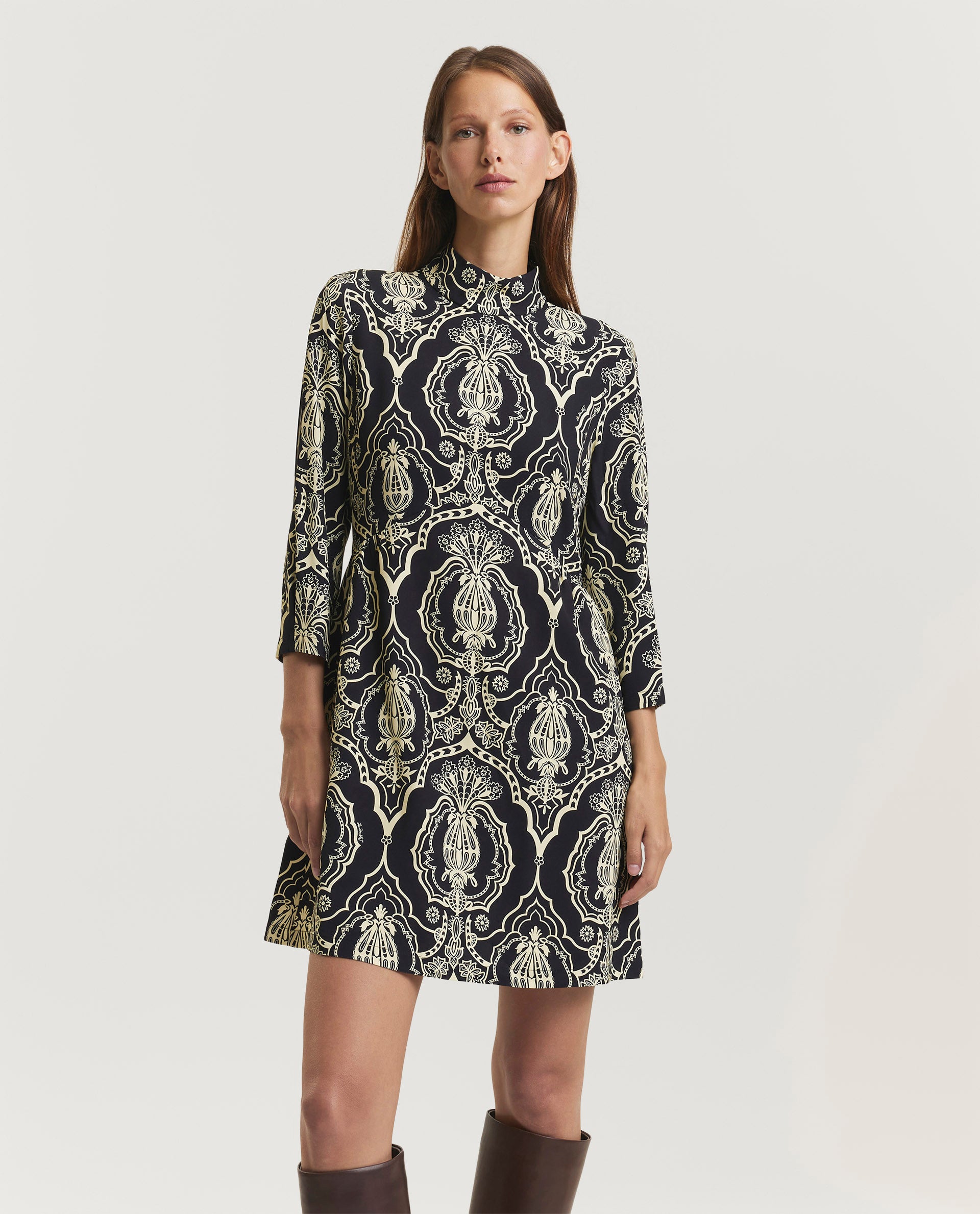 Dress with prints