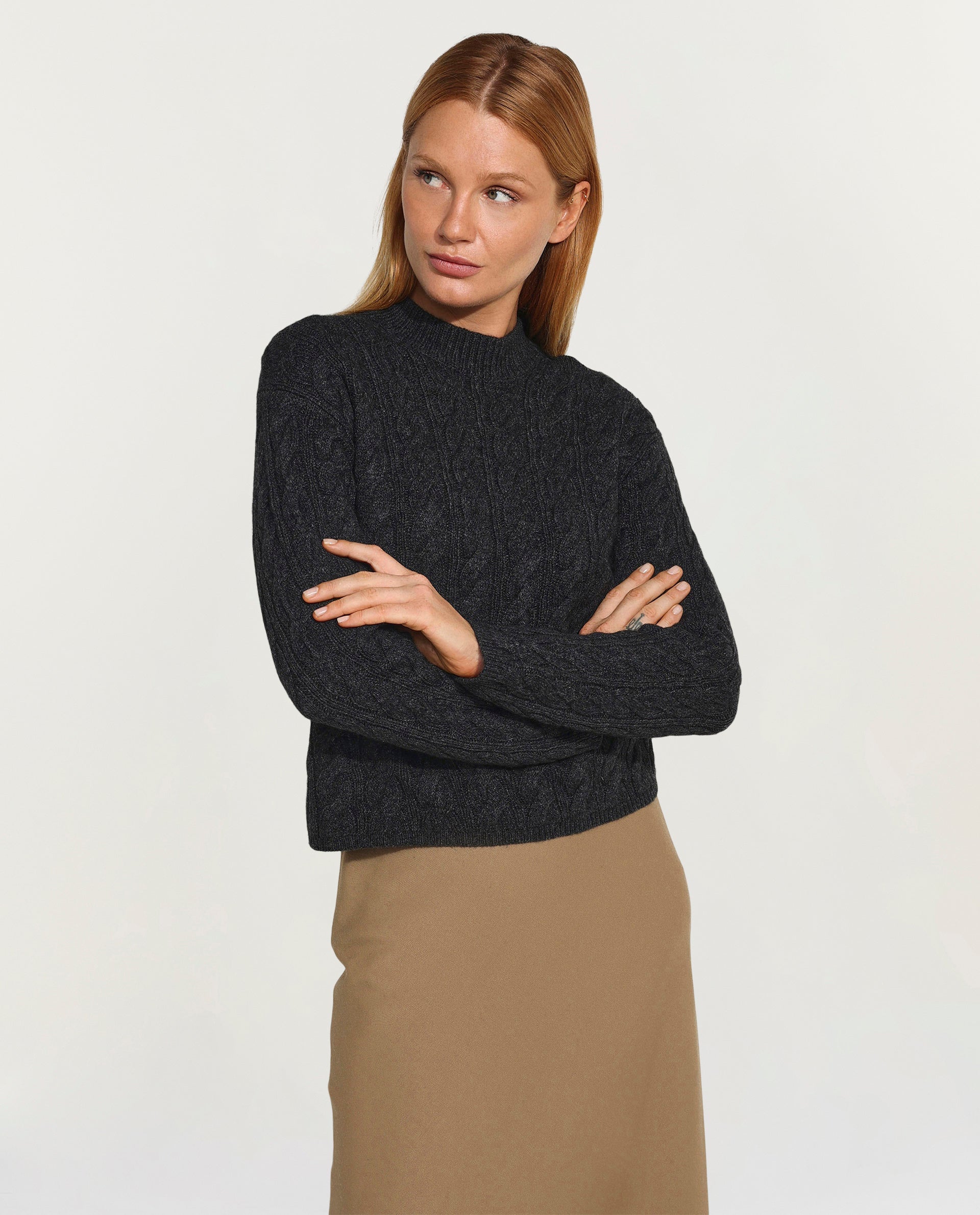 Wool-cashmere sweater