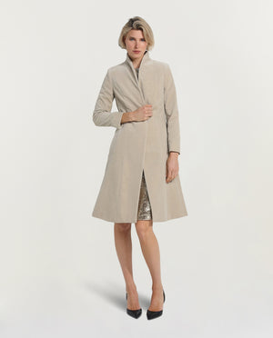 Lange fluwelen blazer