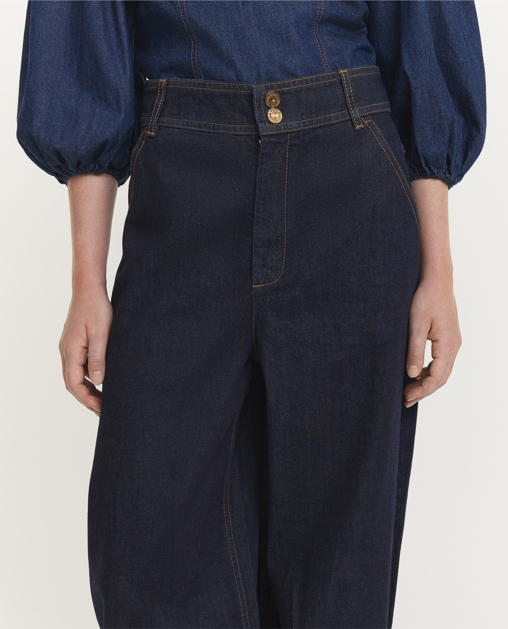 Hypnotic Denim Harem Trousers