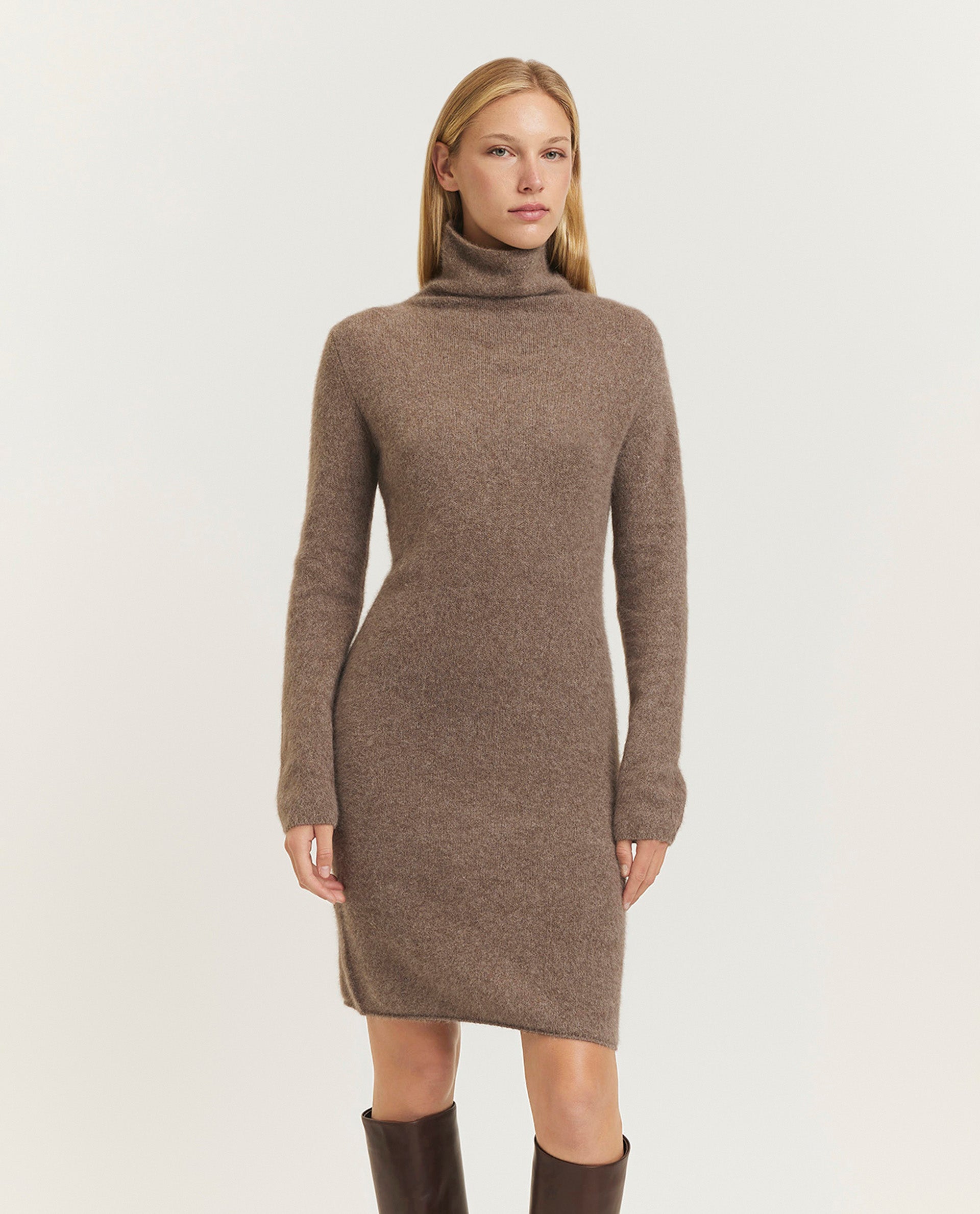 Turtleneck dress 

