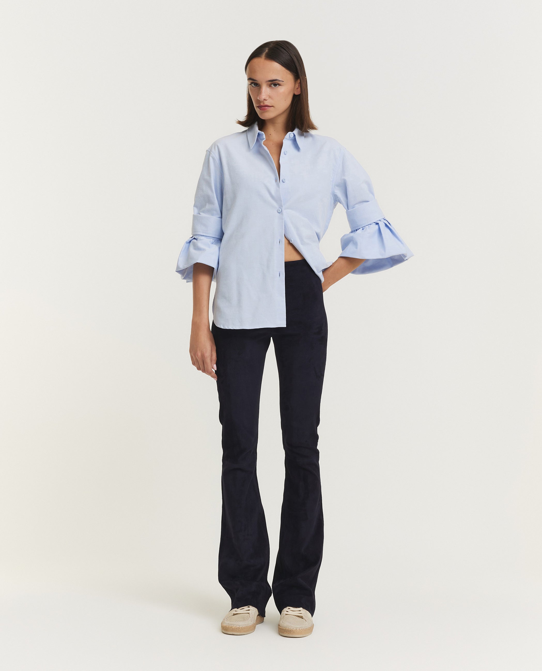 Washed Oxford Blouse