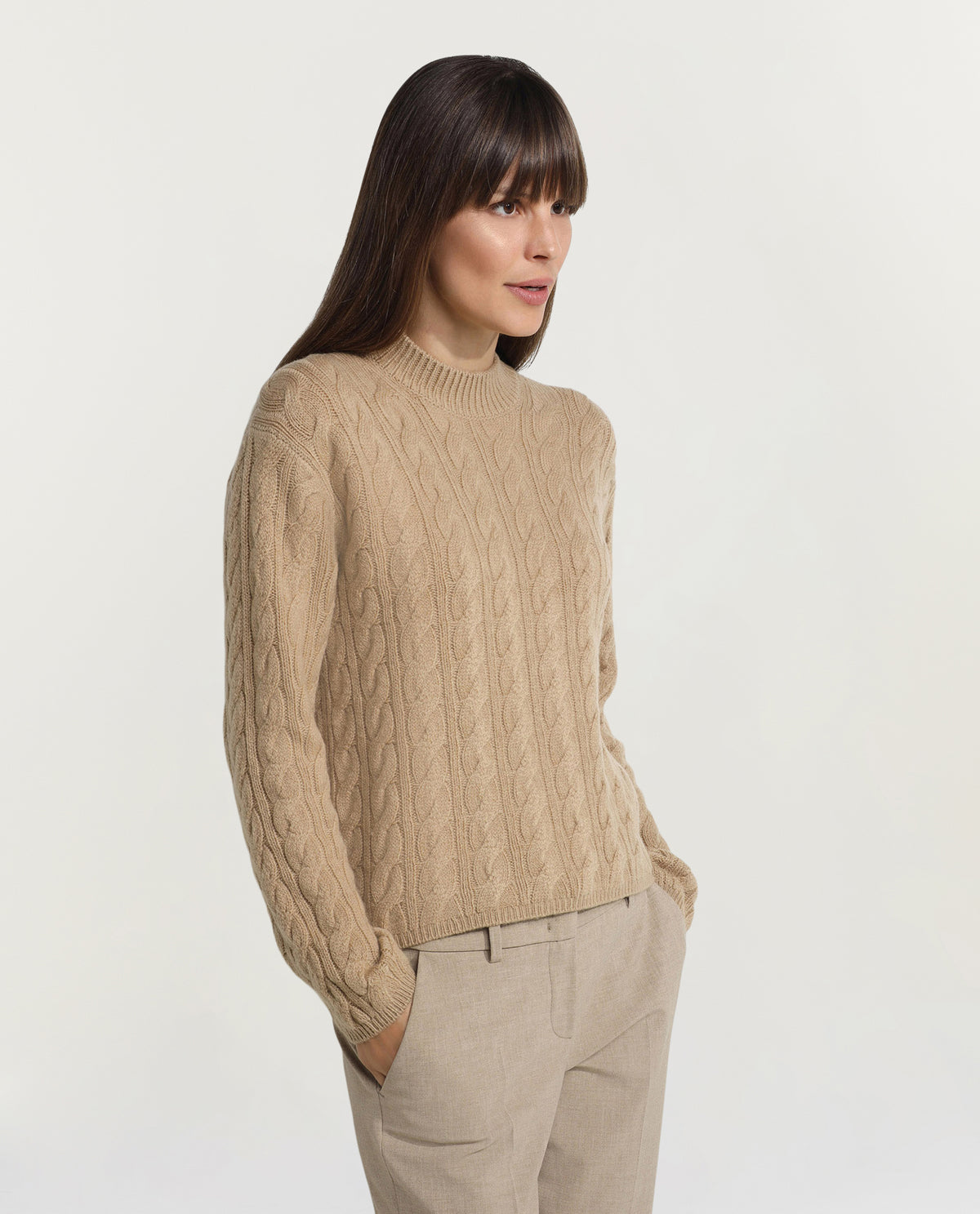 Wool-cashmere sweater