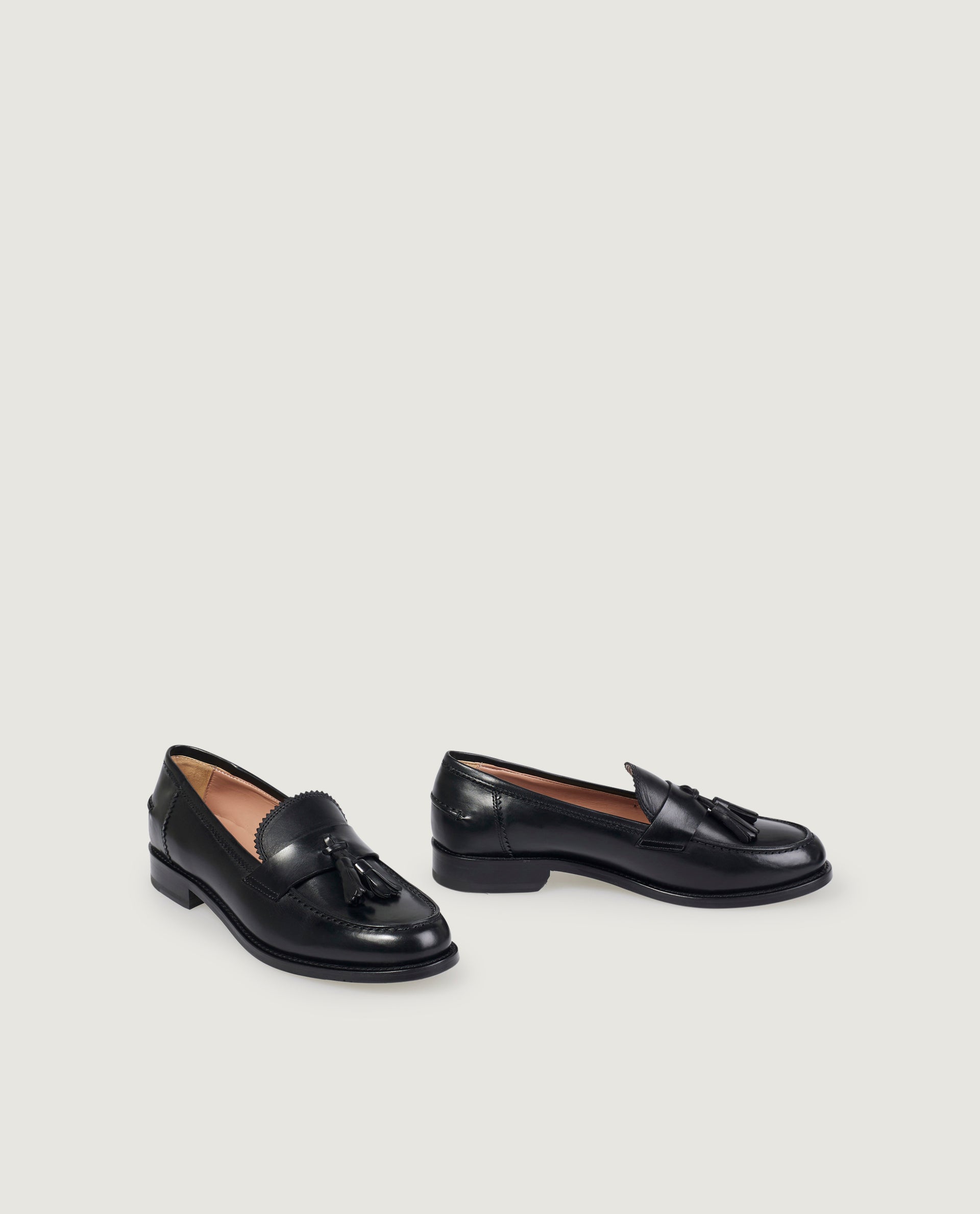 Leren loafers