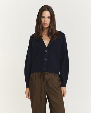 Wool Cashmere Cardigan