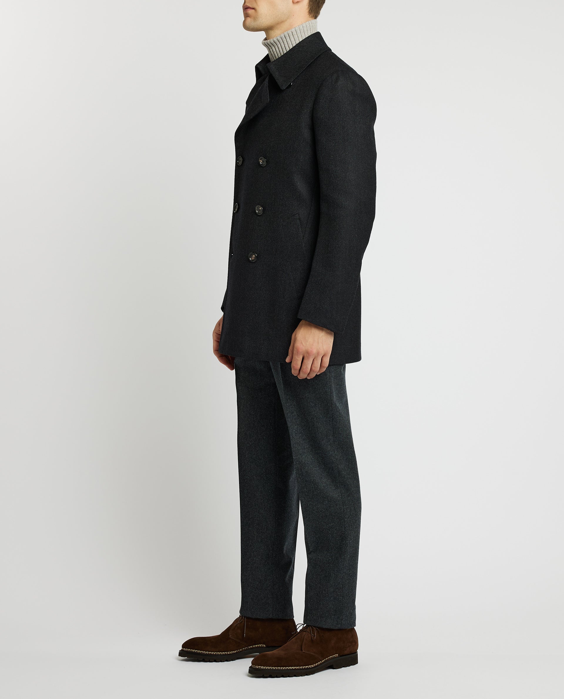 【Suno ani】a.presse 21AW Pea Coat Peacoat – Pauw