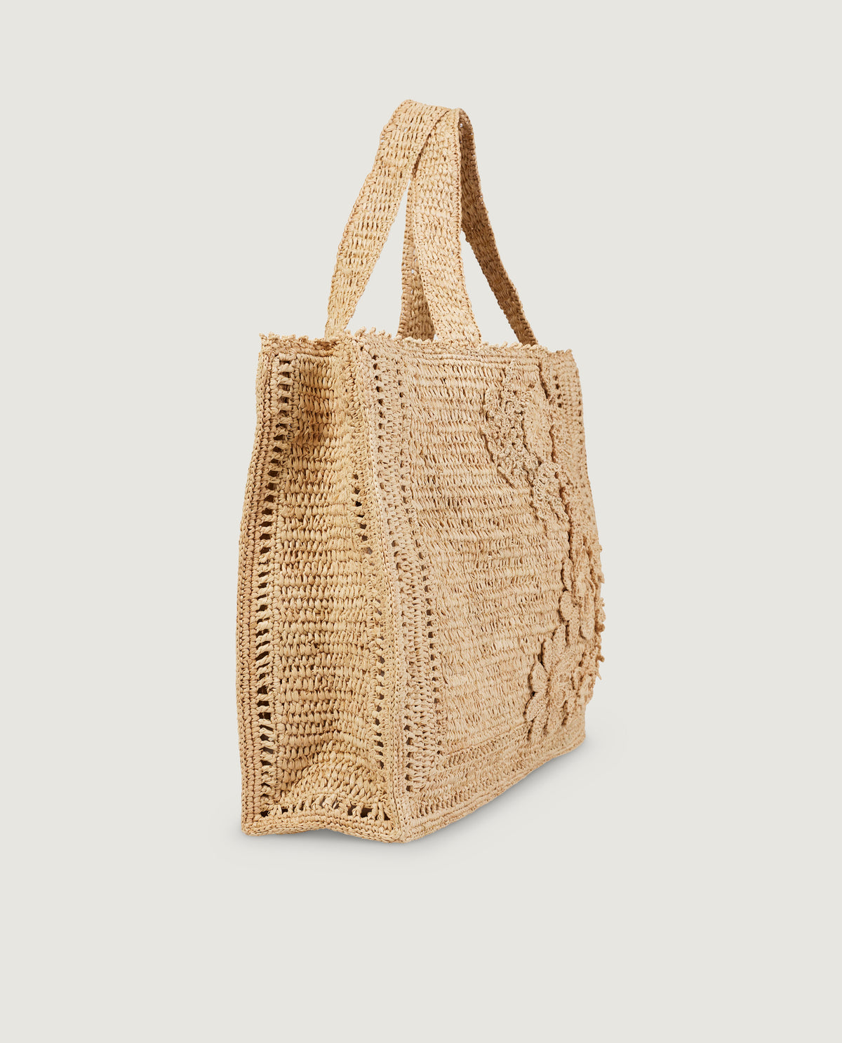 Raffia shopper