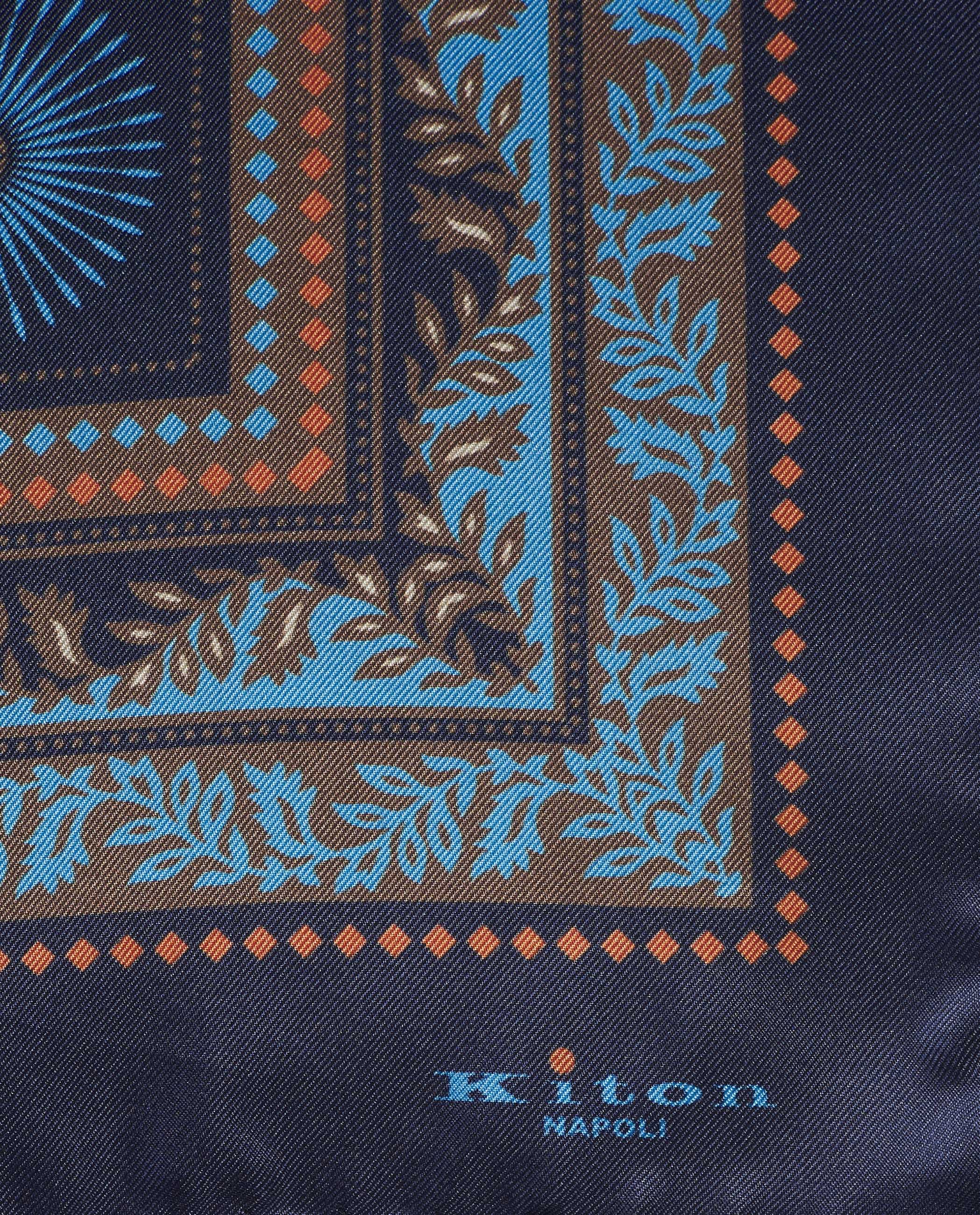 Printed Silk Pocketsquare