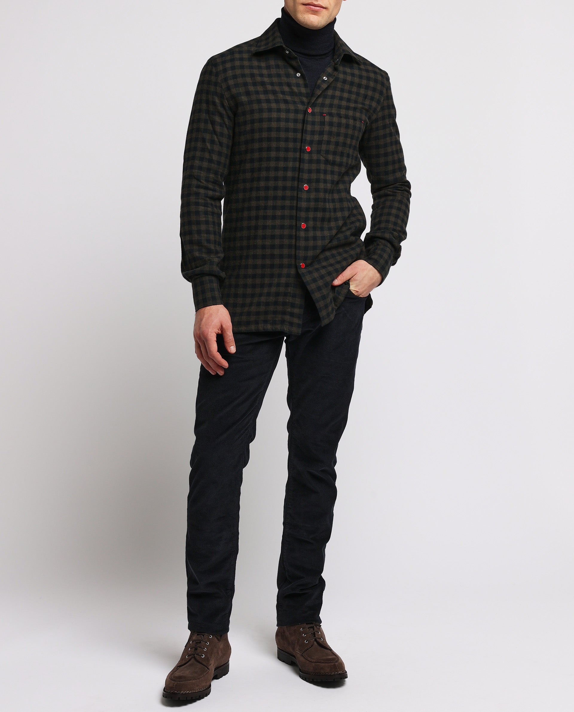 Geruit flanel shirt