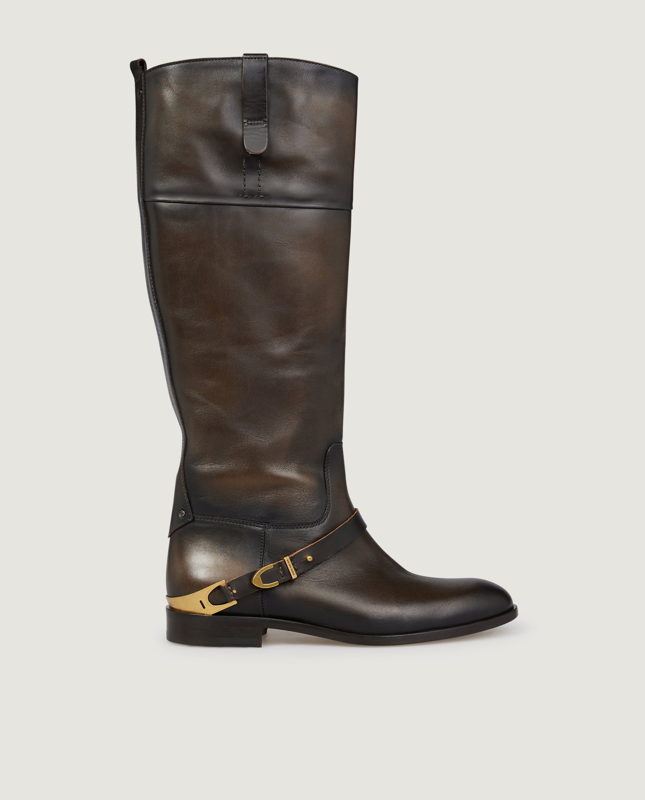 Leather Charlie Boots