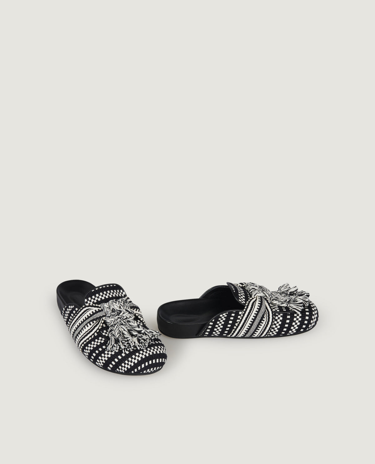 Woven slip-ons