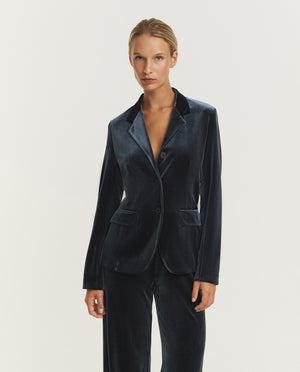 Velvet Blazer