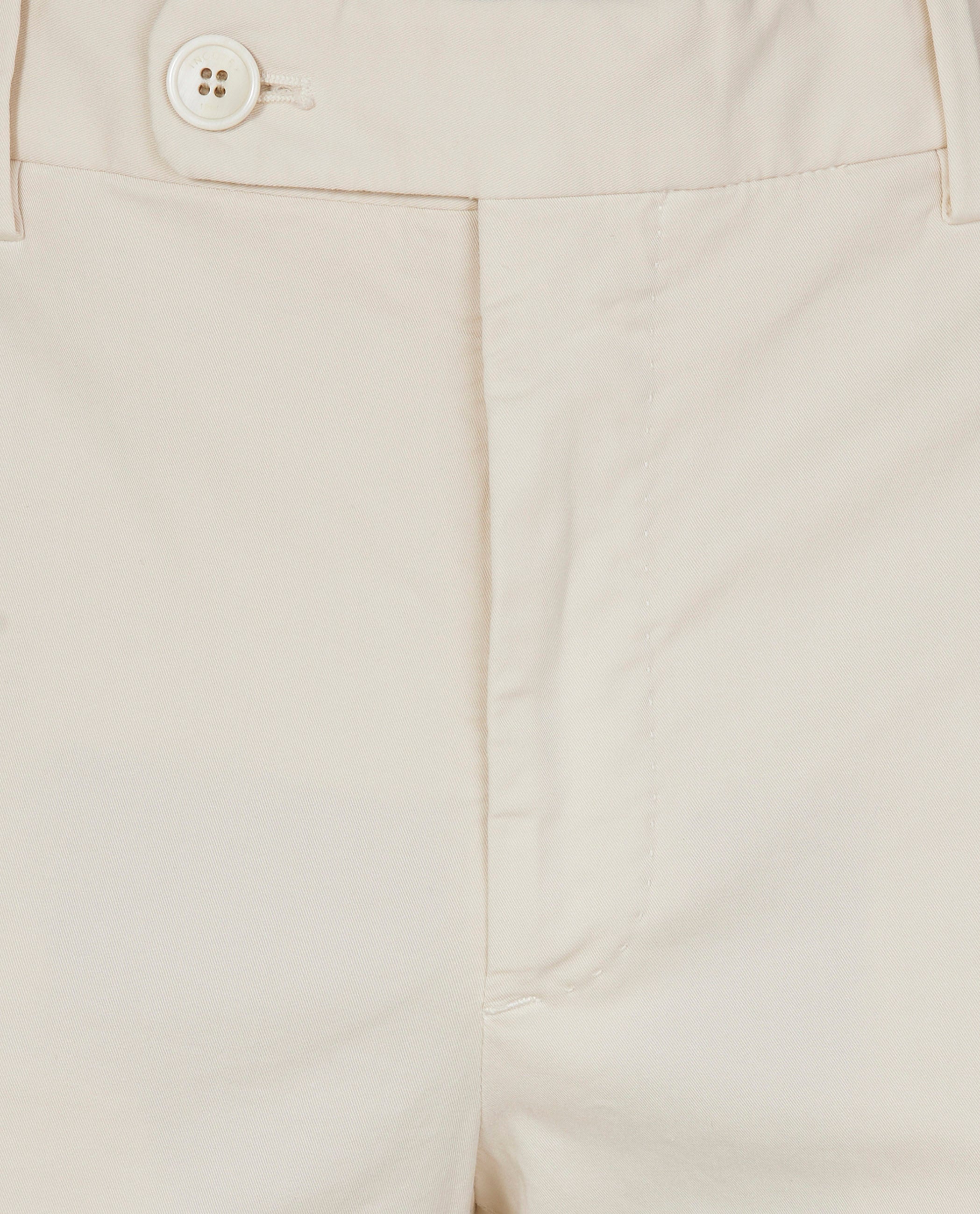 Katoen Stretch Chino - Ecru