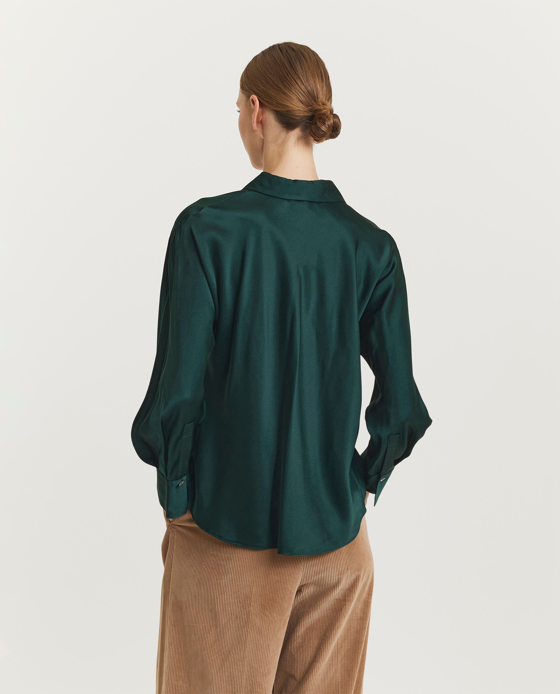 Zijden blouse