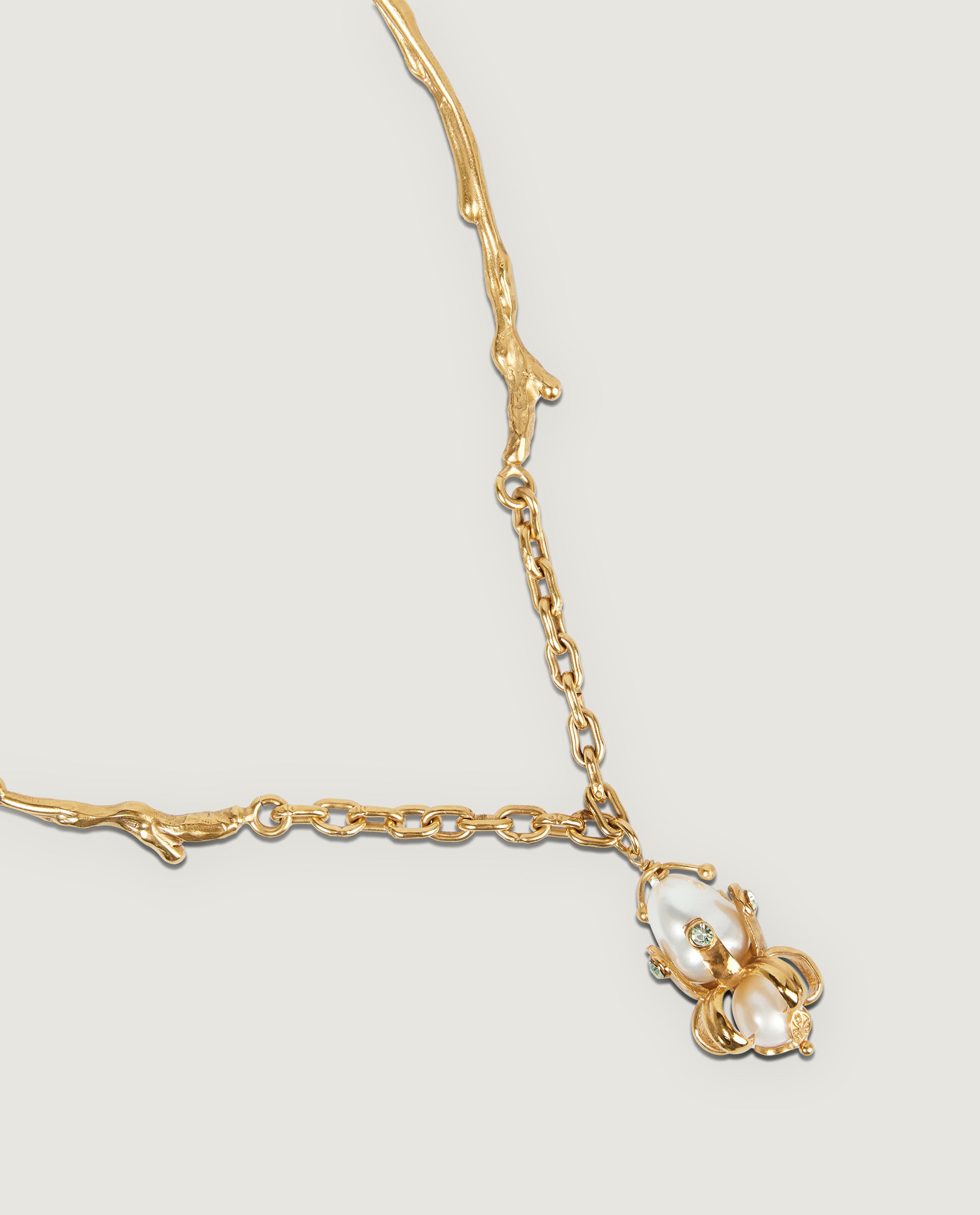 Brass necklace