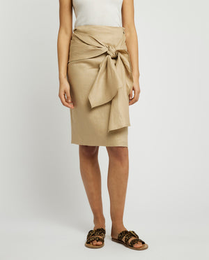 Linen skirt