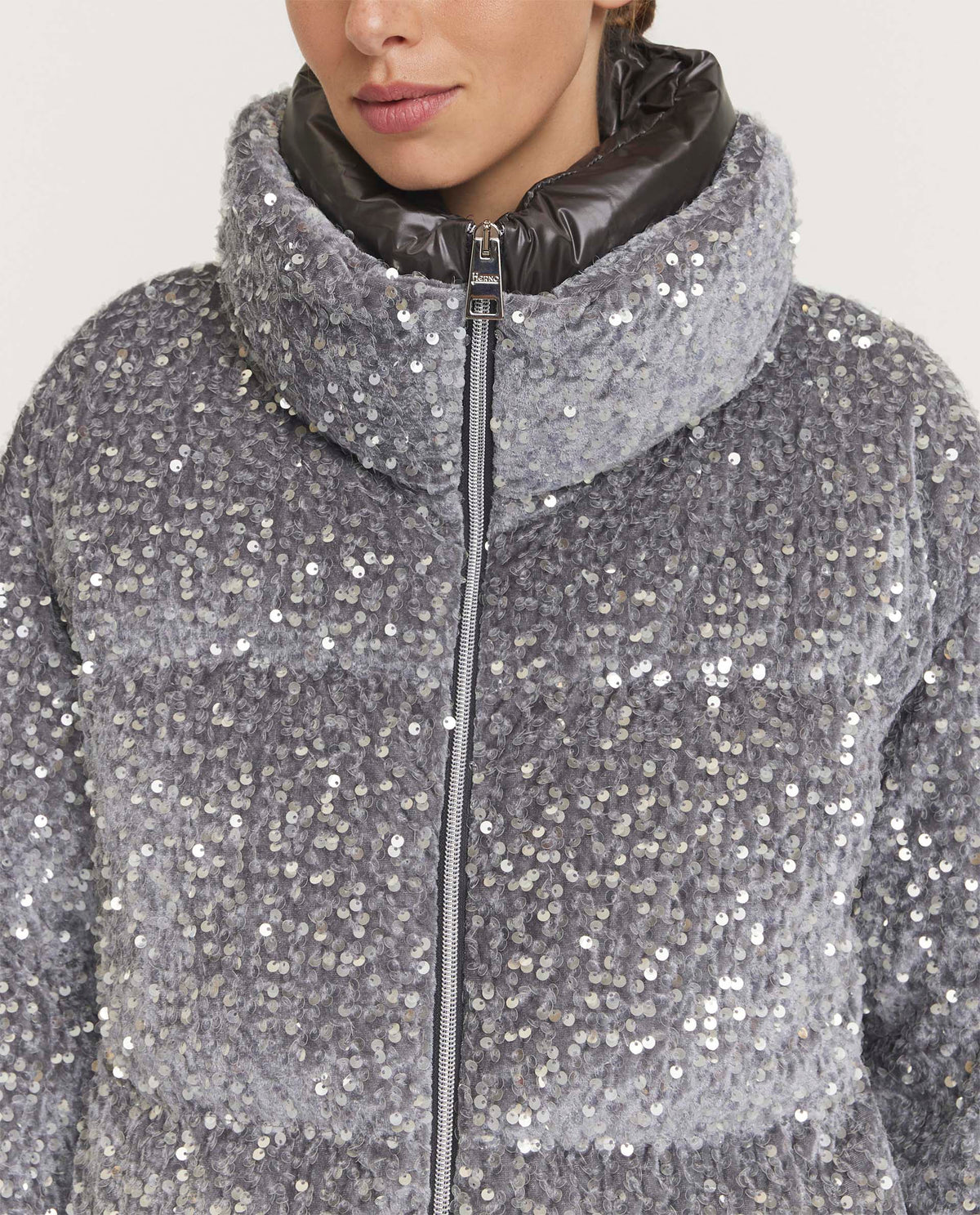 Jacket with sequins 
