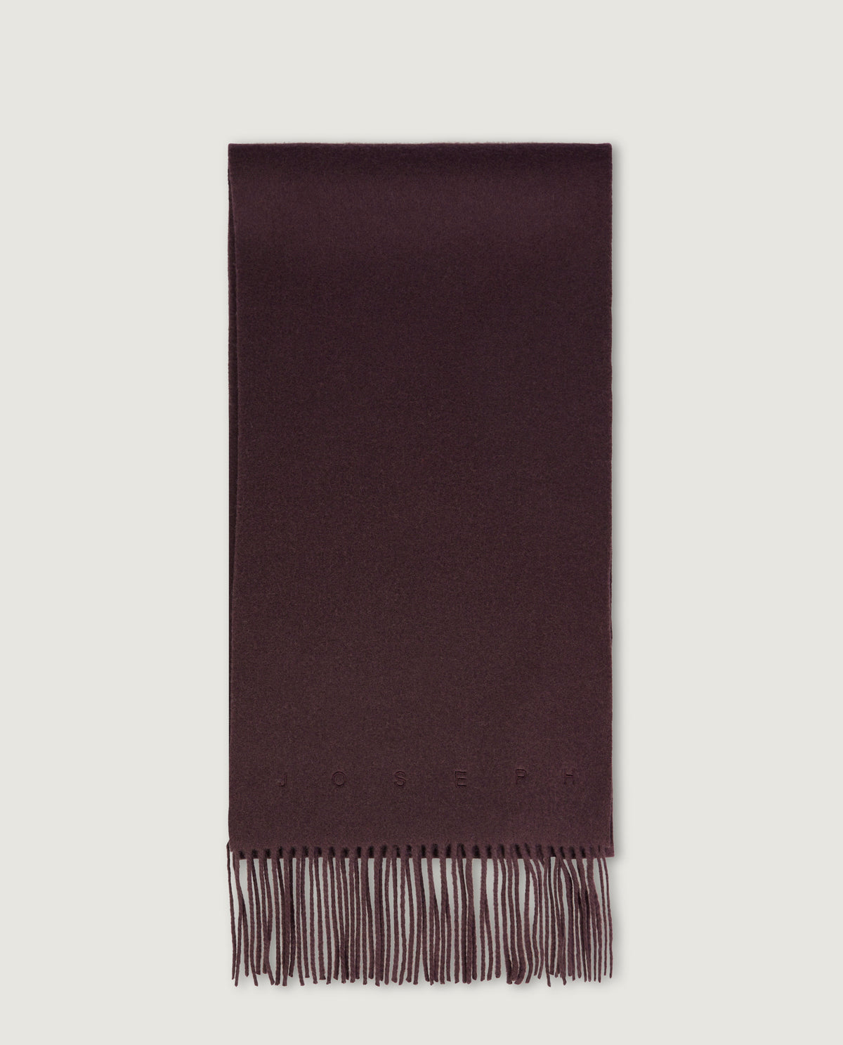 Wollen Cecile Shawl - Paars