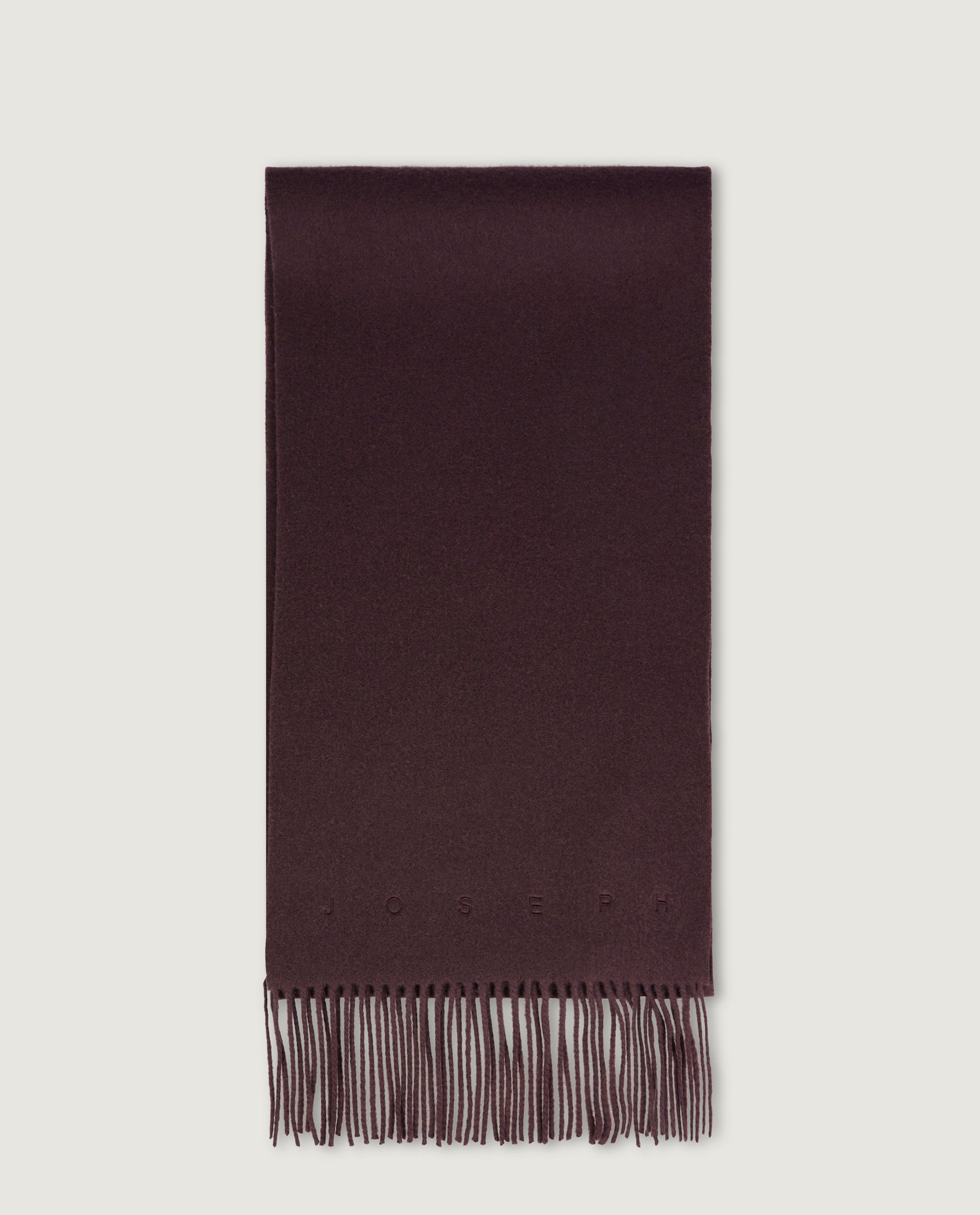 Wollen Cecile Shawl - Paars