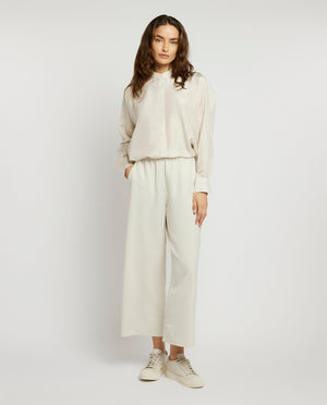 Wide leg trousers