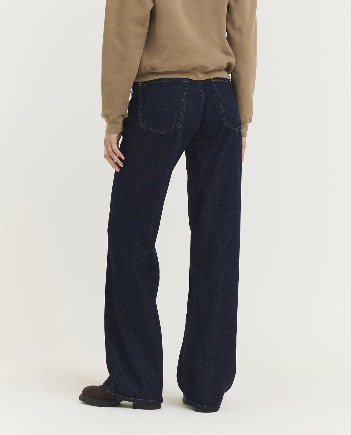 Annina Wijde Jeans - Donkerblauw