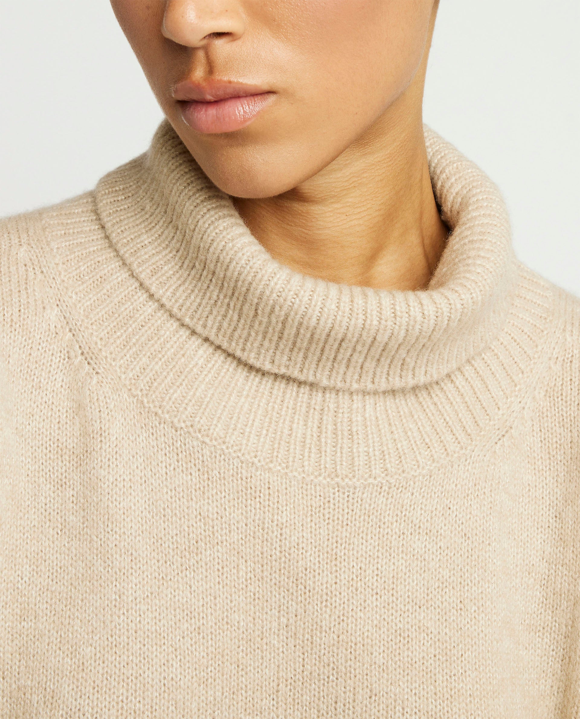 Cashmere-silk sweater