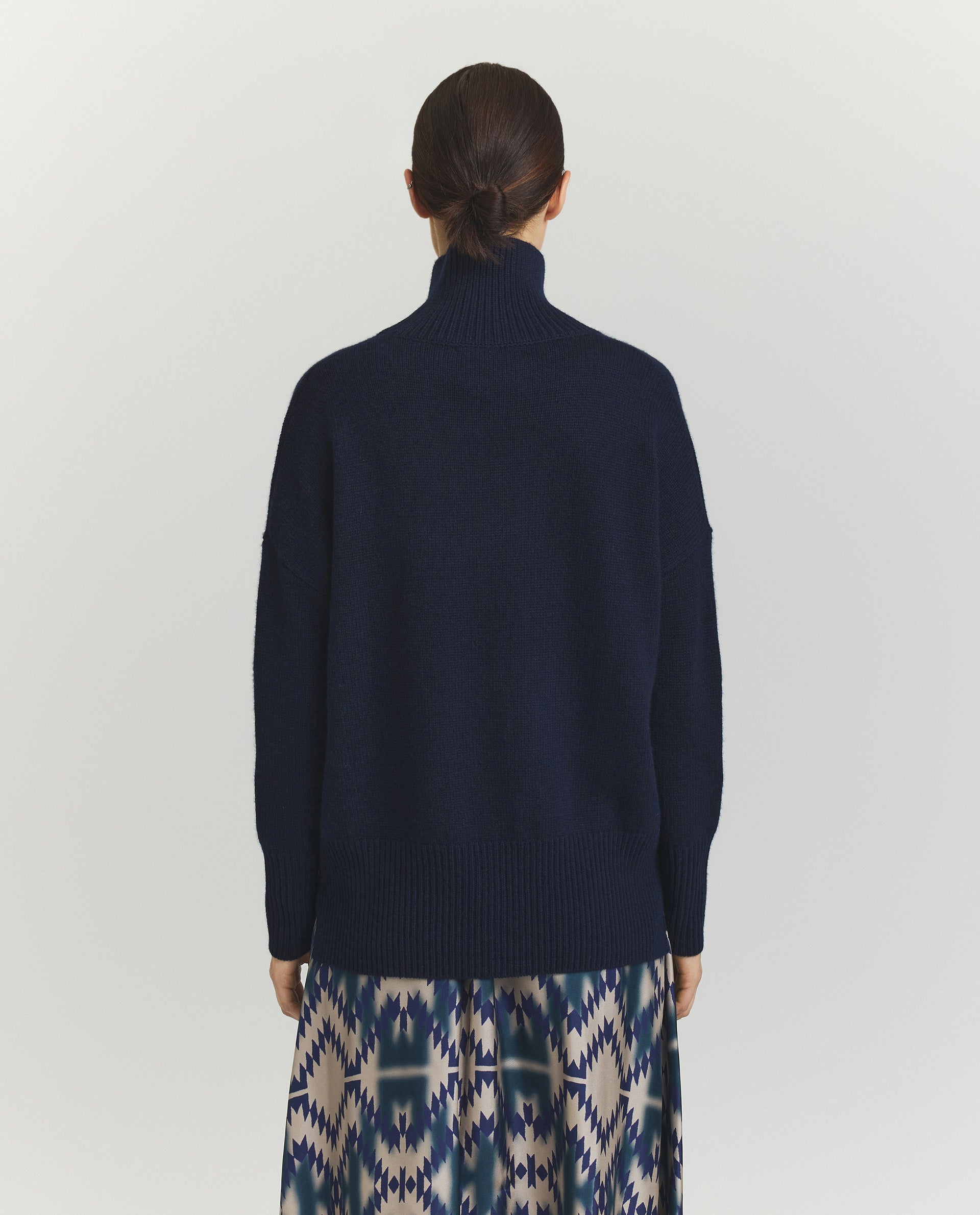 Cashmere turtleneck sweater