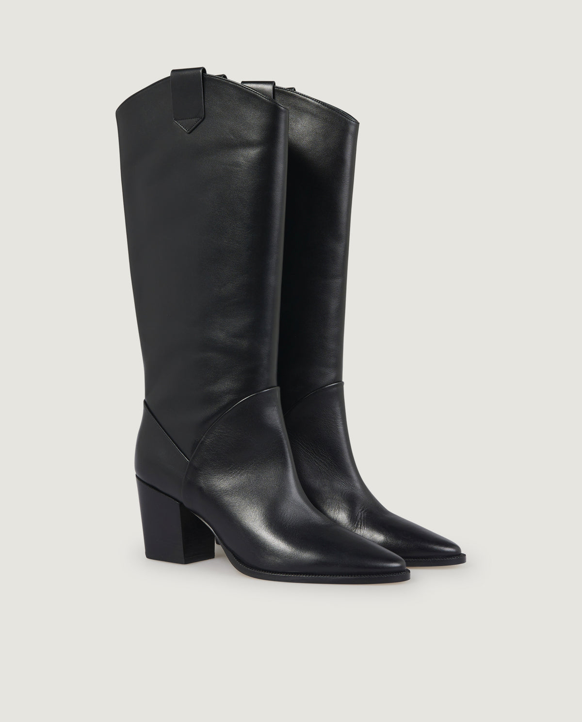 Leather Weston boots