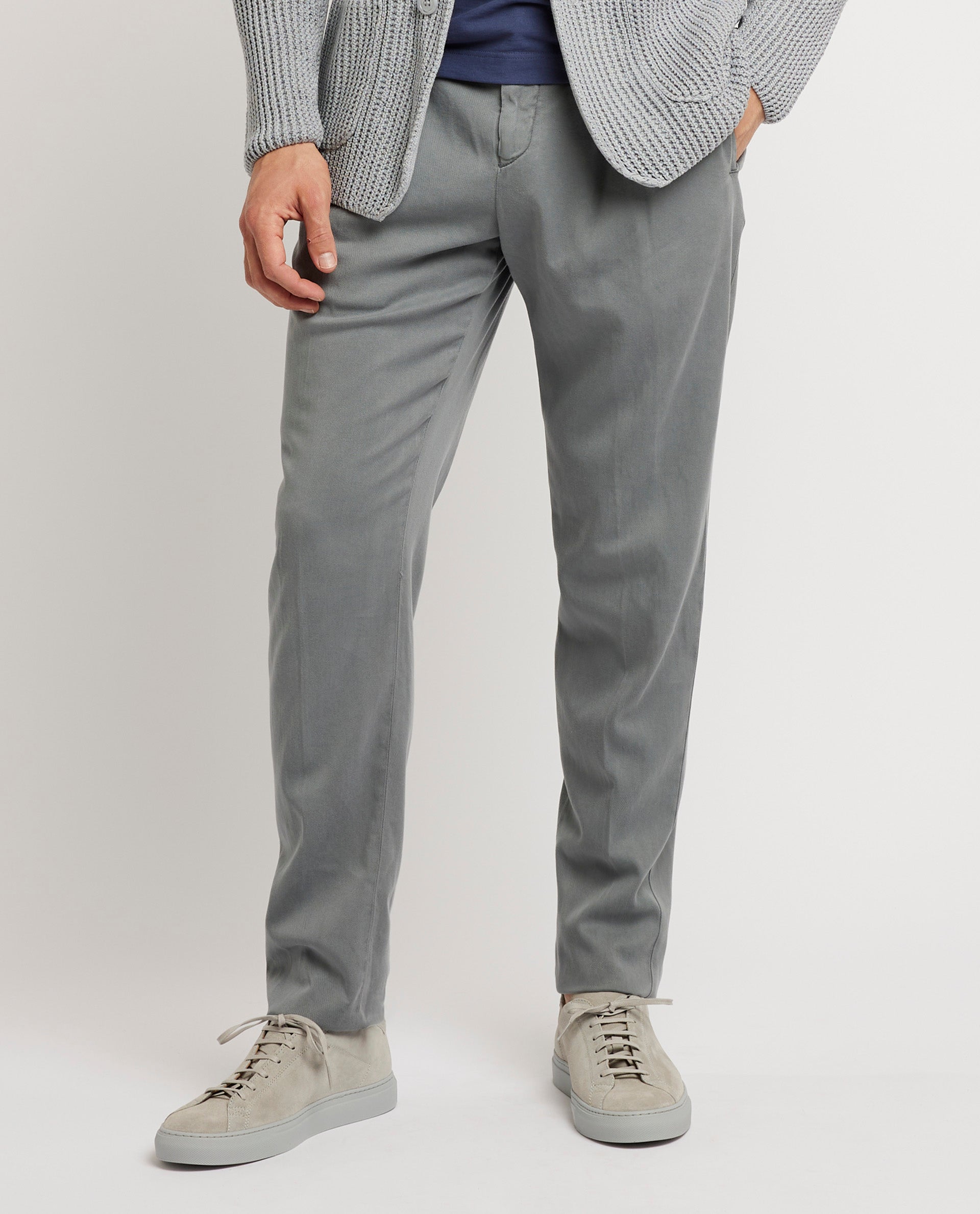 Luxe Pleated Chinos