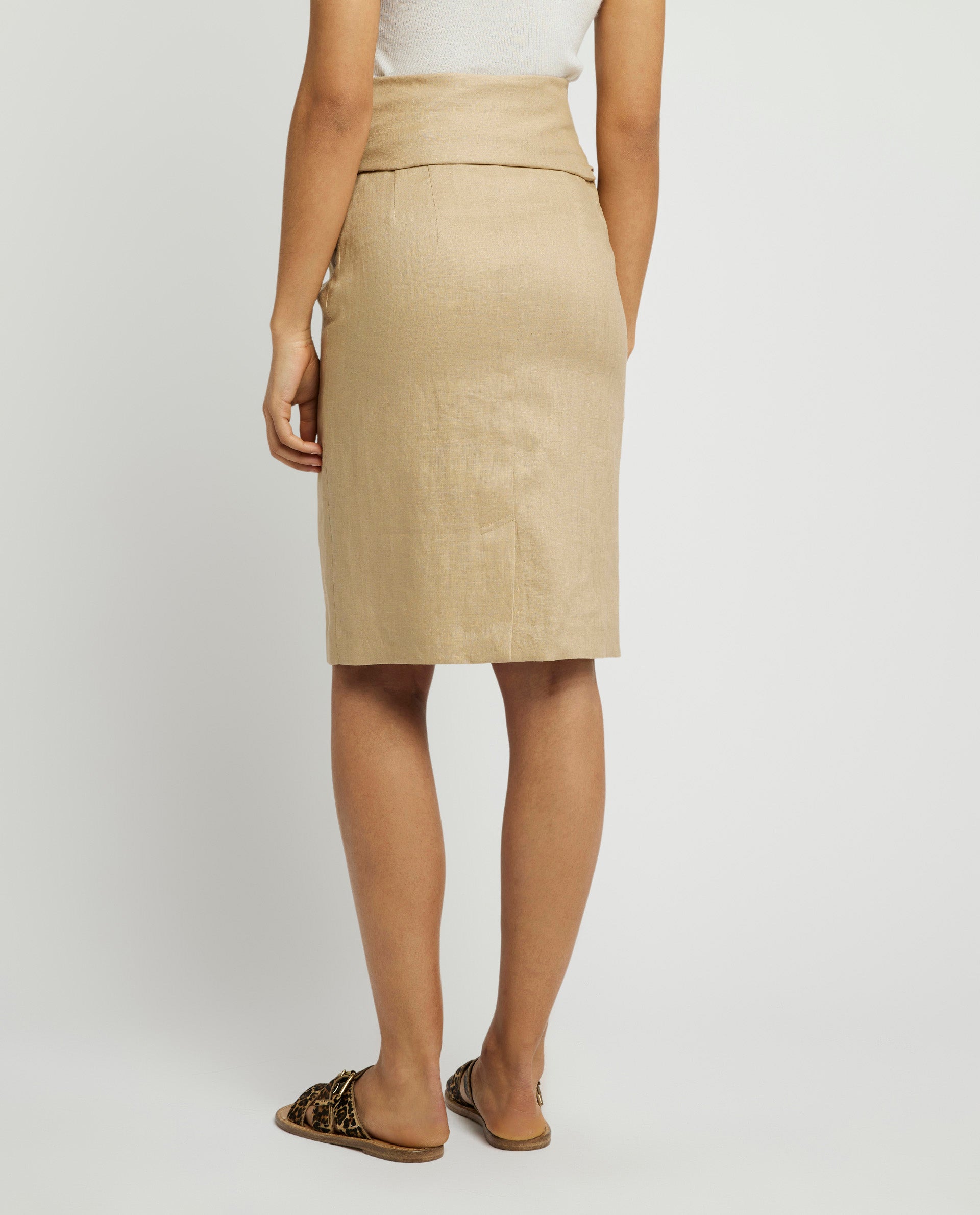 Linen skirt