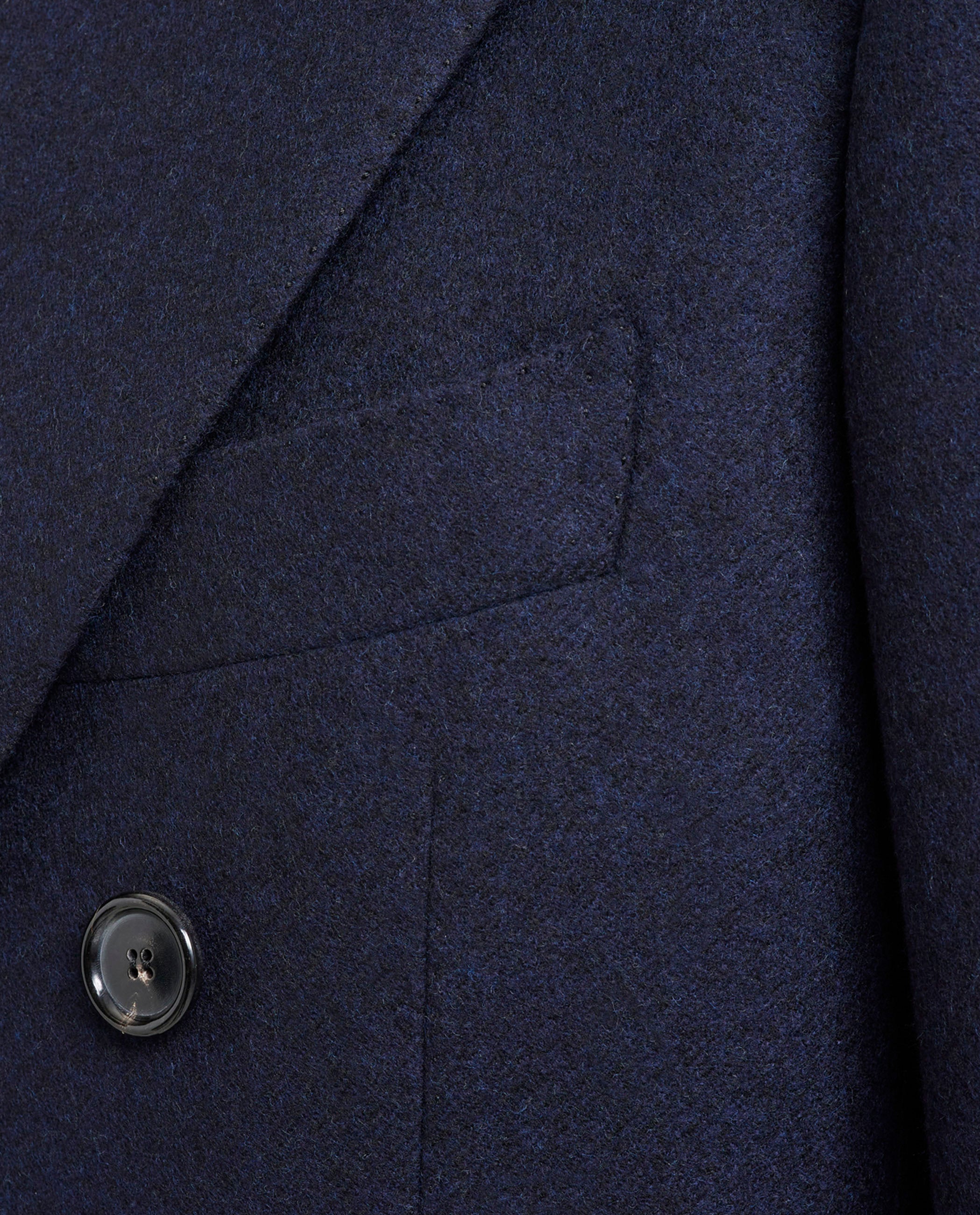 Zealander Wollen Overjas - Blauw