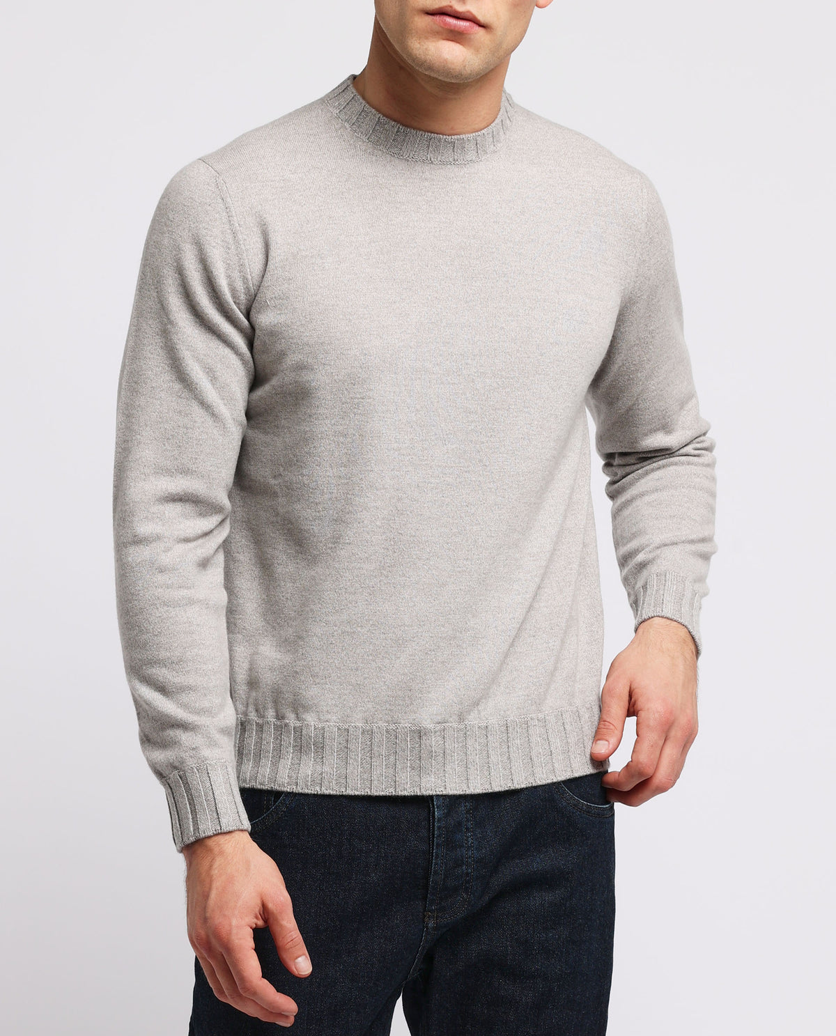 Cashmere Ronde Hals Trui