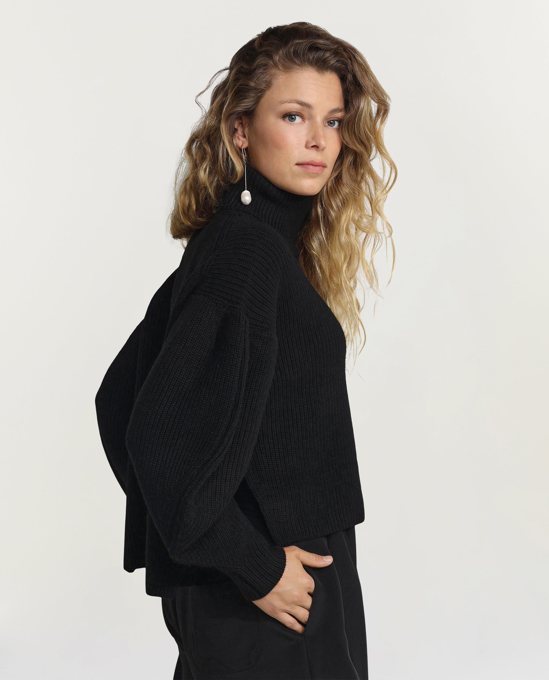 Merino wool turtleneck